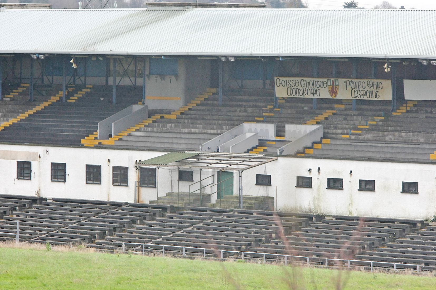 DISHEVELLED: How Casement Park looks today