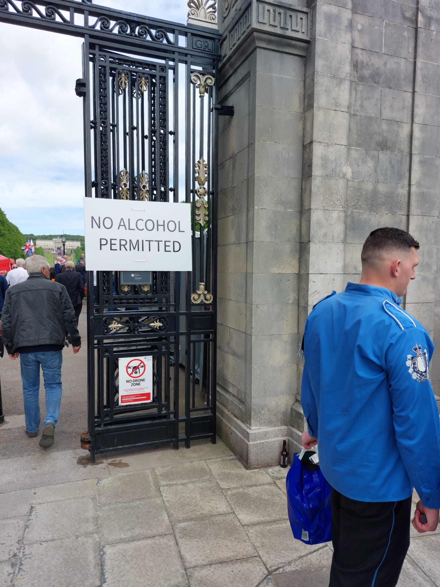 There was no alcohol at Stormont. 2. There’s no border in the Irish Sea. One of these statements is incorrect