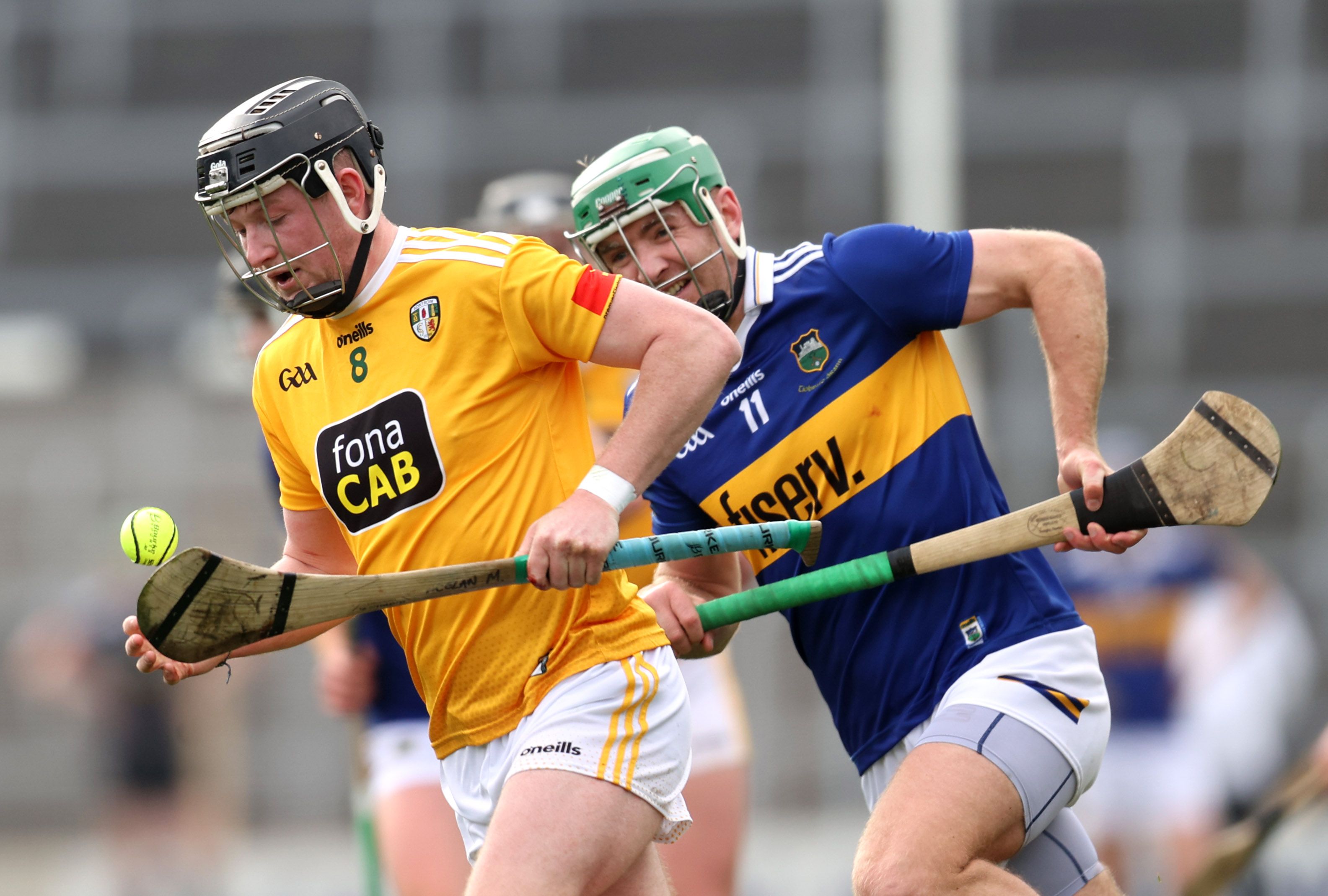 Keelan Molloy returns to the Antrim midfield after recovering from injury 