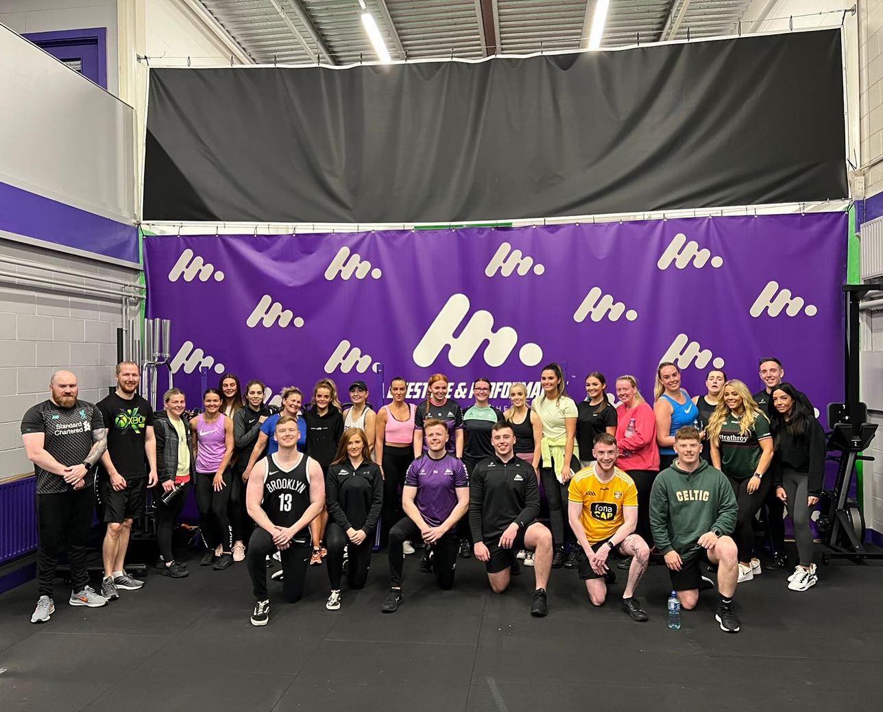 TEAM EFFORT: The team at Lifestyle and Performance Gym and Roisin Murphy Boogie Bounce have raised over £6,000 to buy defibrillators 