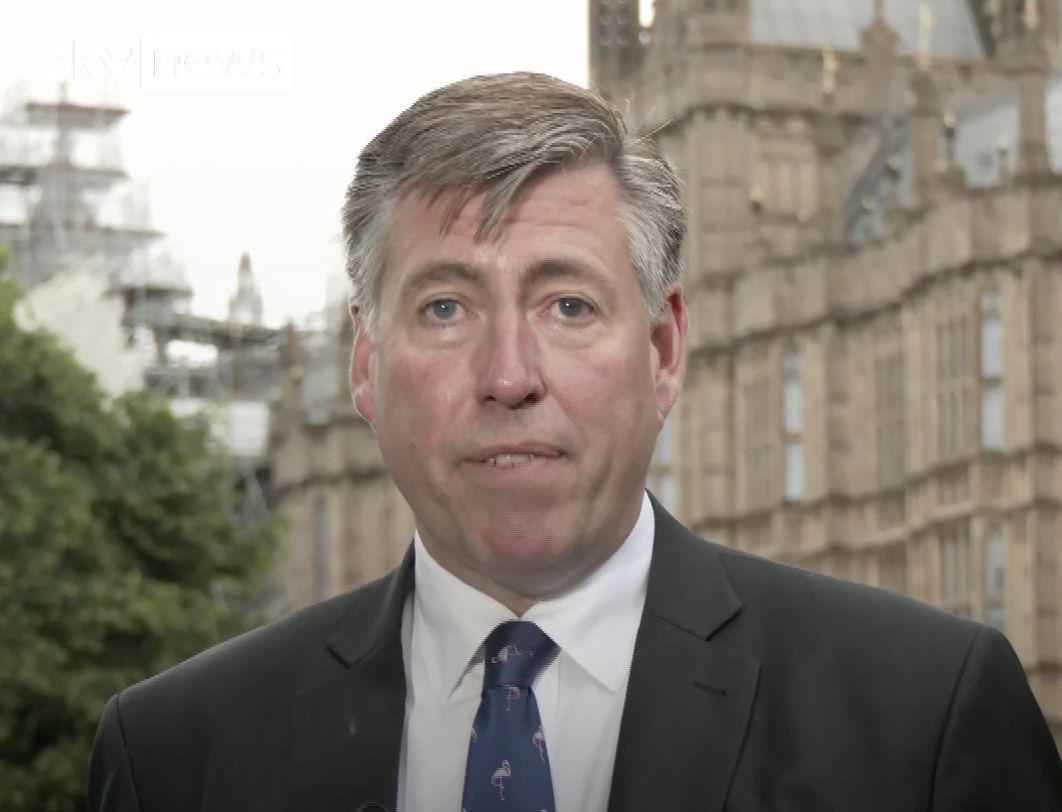 HISTORIC: Sir Graham Brady announces the vote that has brought Boris Johnson to the brink