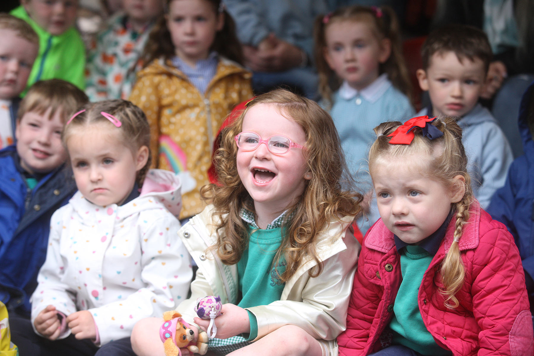 LAUGHTER: Official opening of new outdoor facilities in St. Michael's Nursery School