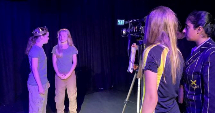 DRAMA: St Louise's Drama Department were part of the UK winners of the 'Into Film Competition' for their production of A Midsummer Night's Dream