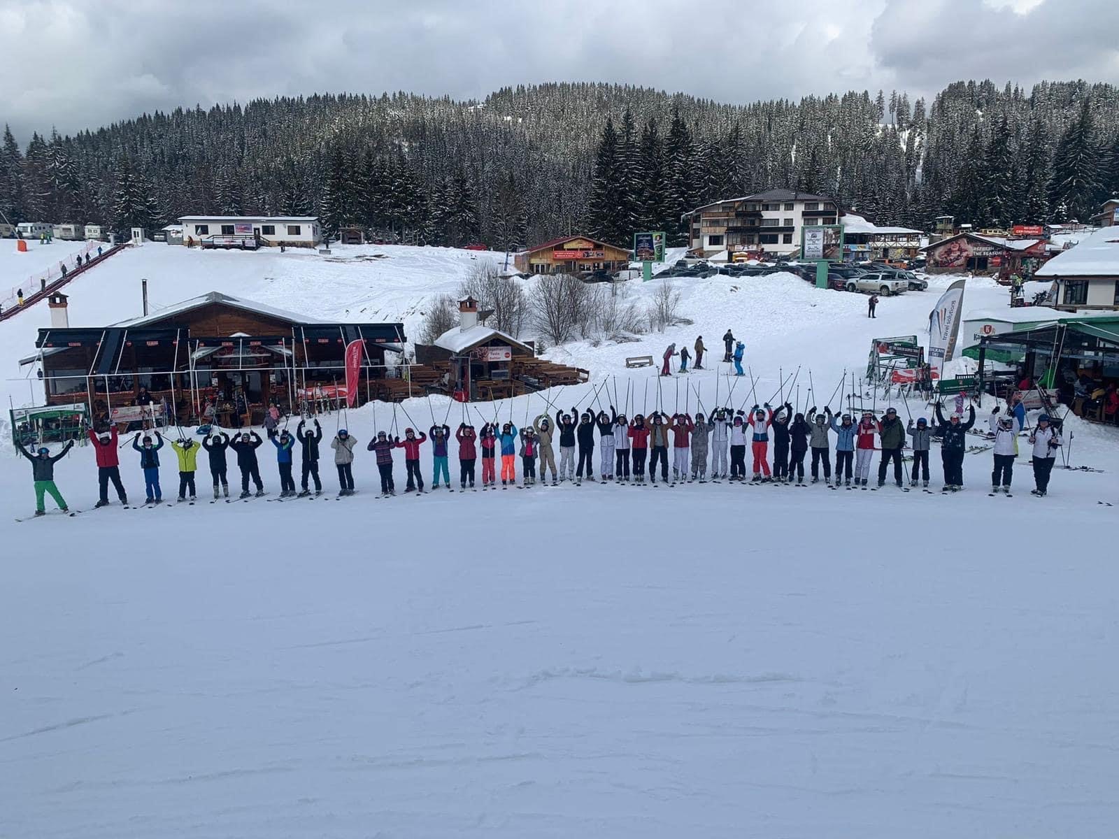 SKIING: 40 Pupils attended the ski trip to the slopes of Pamporovo, Bulgaria