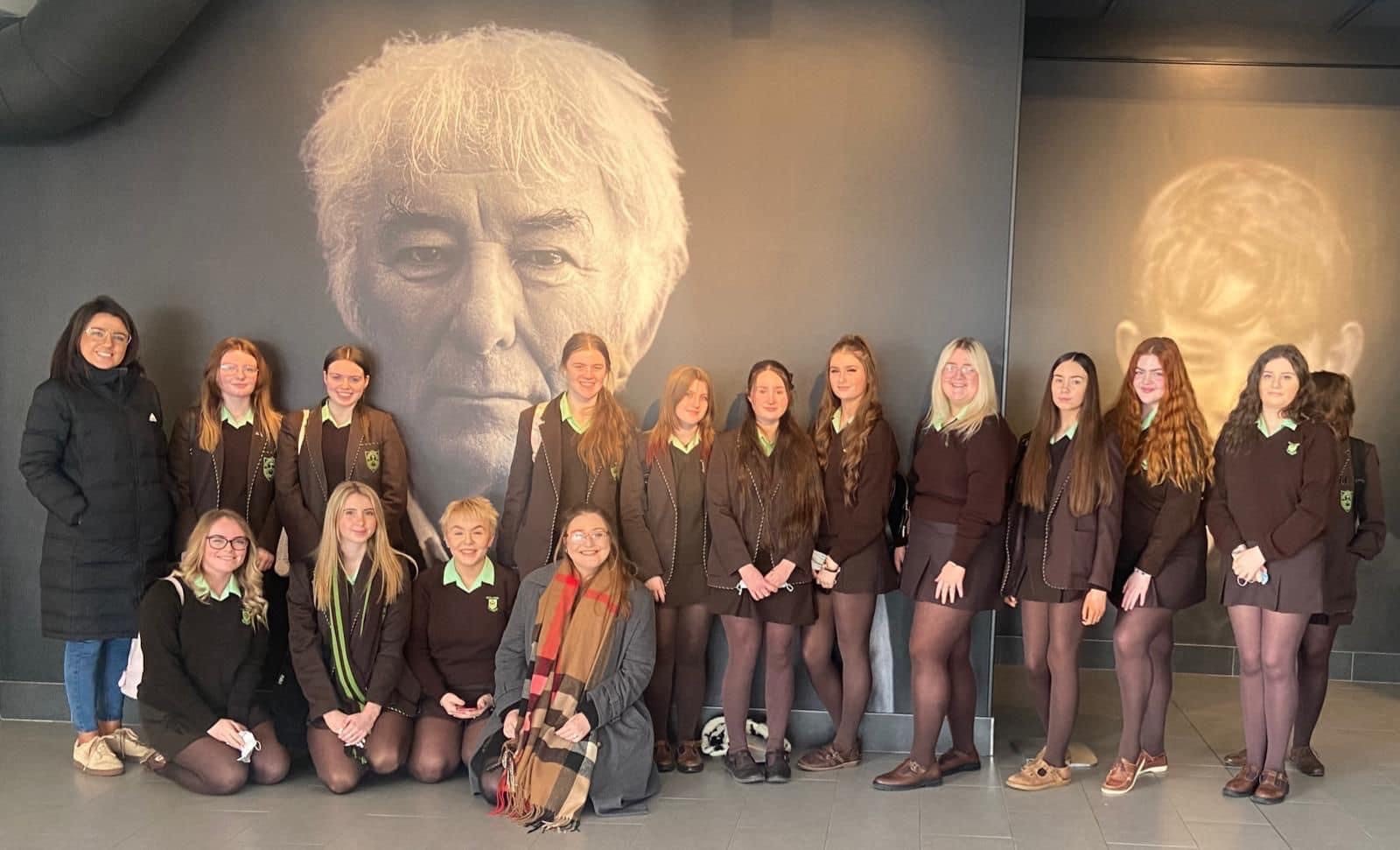 POETRY: English Literature students attended the birthplace of Irish Poet Seamus Heaney
