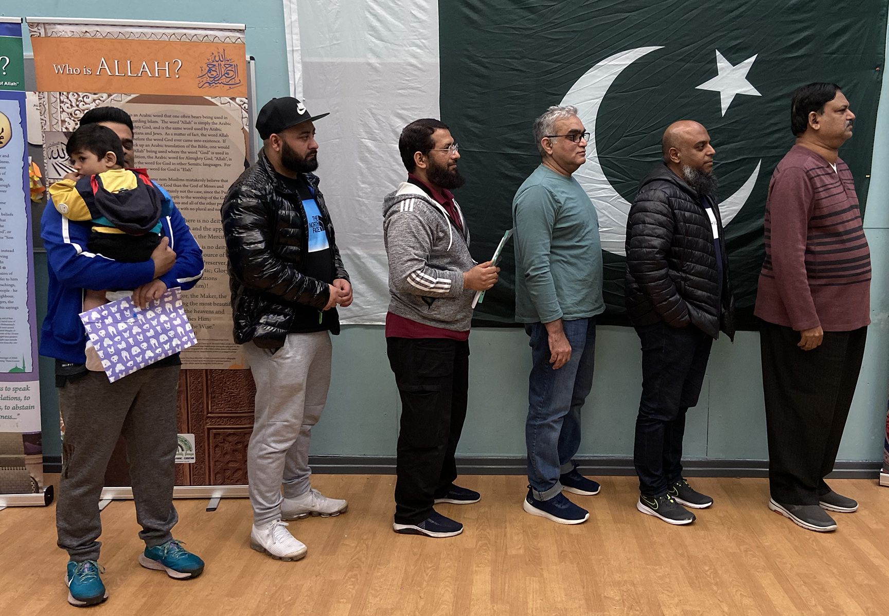 IDENTITY CARDS: The Pakistani National Database and Registration Authority visited West Belfast to issue citizens living in Ireland with Overseas Identity Cards