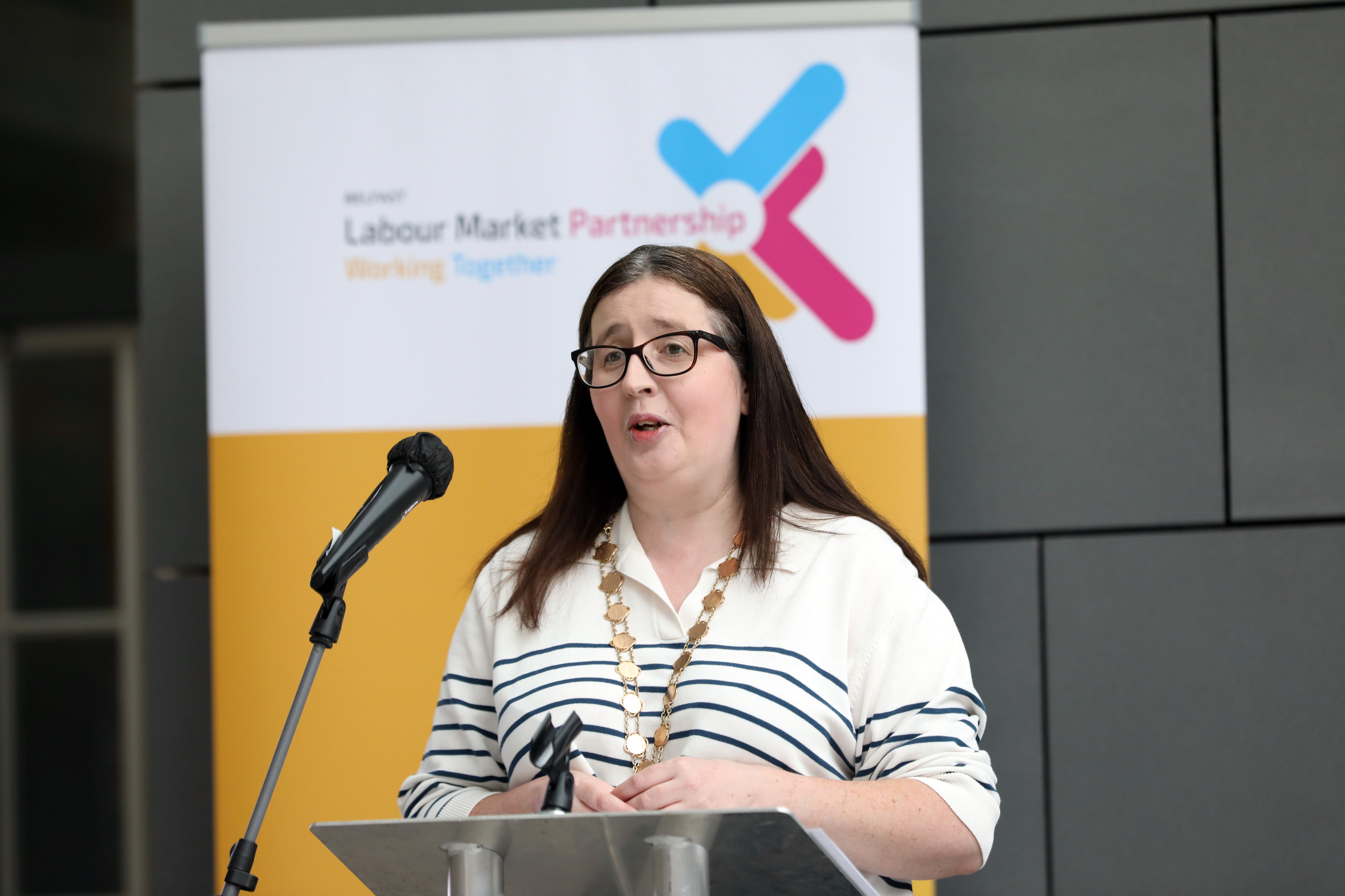 AGENDA: Deputy Lord Mayor Michelle Kelly said that the Labour Market Partnership forms part of the wider Belfast Agenda
