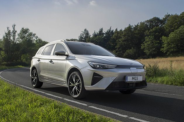 NEWCOMER: The new MG5 EV should prove popular with private and business users