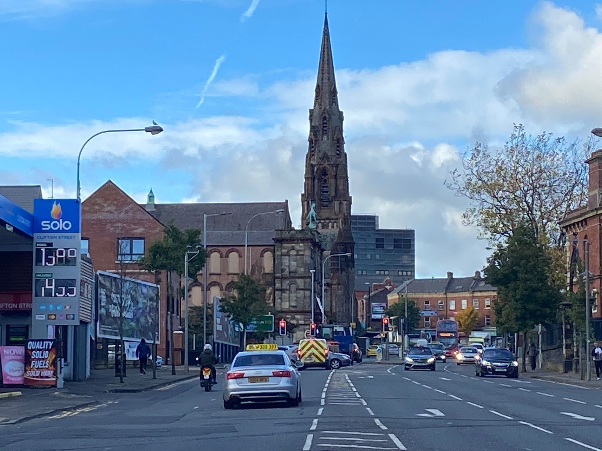 IRISH LANGUAGE SIGNAGE APPROVED: Clifton Street in North Belfast