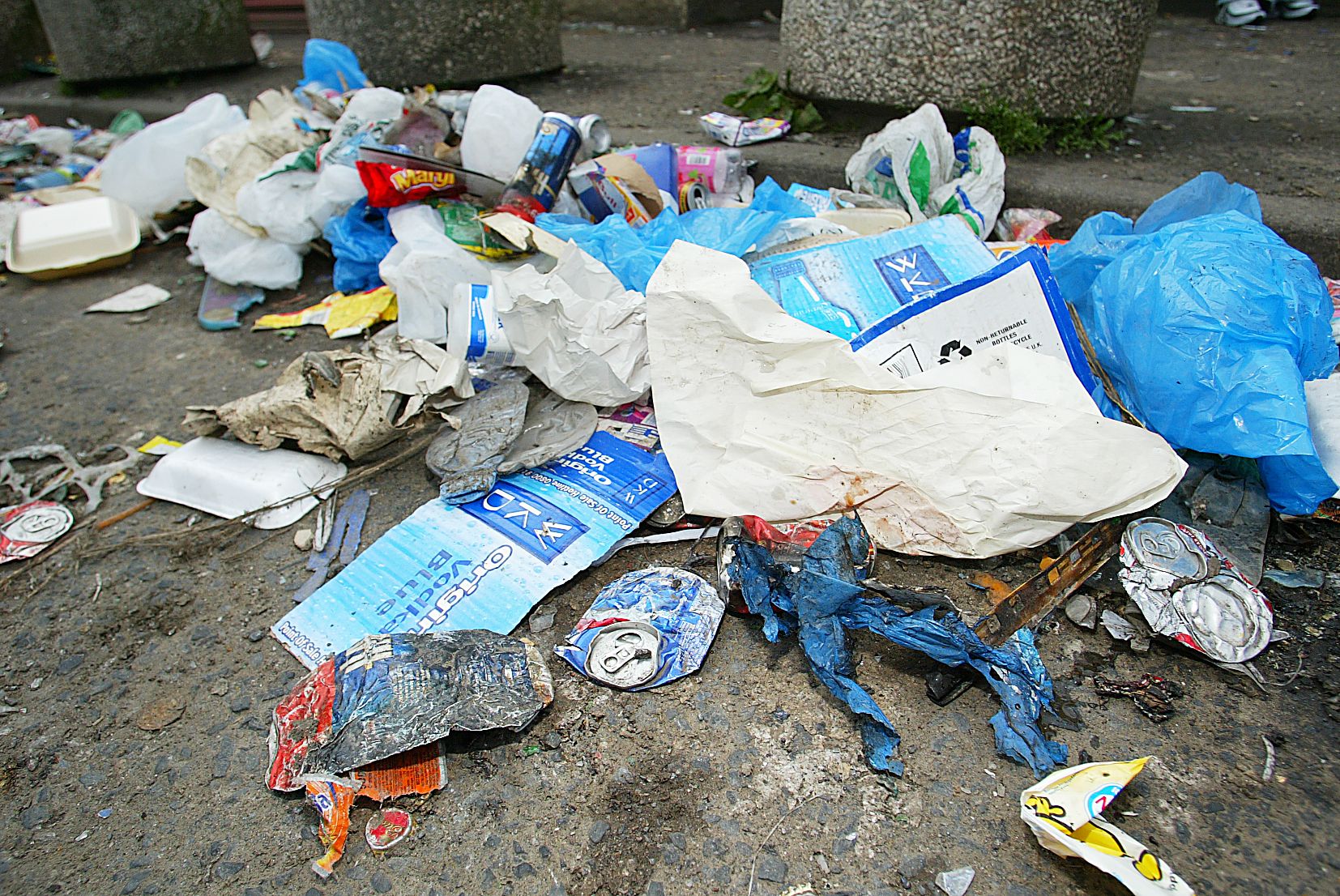 EYESORE: Belfast’s littering problem is getting worse