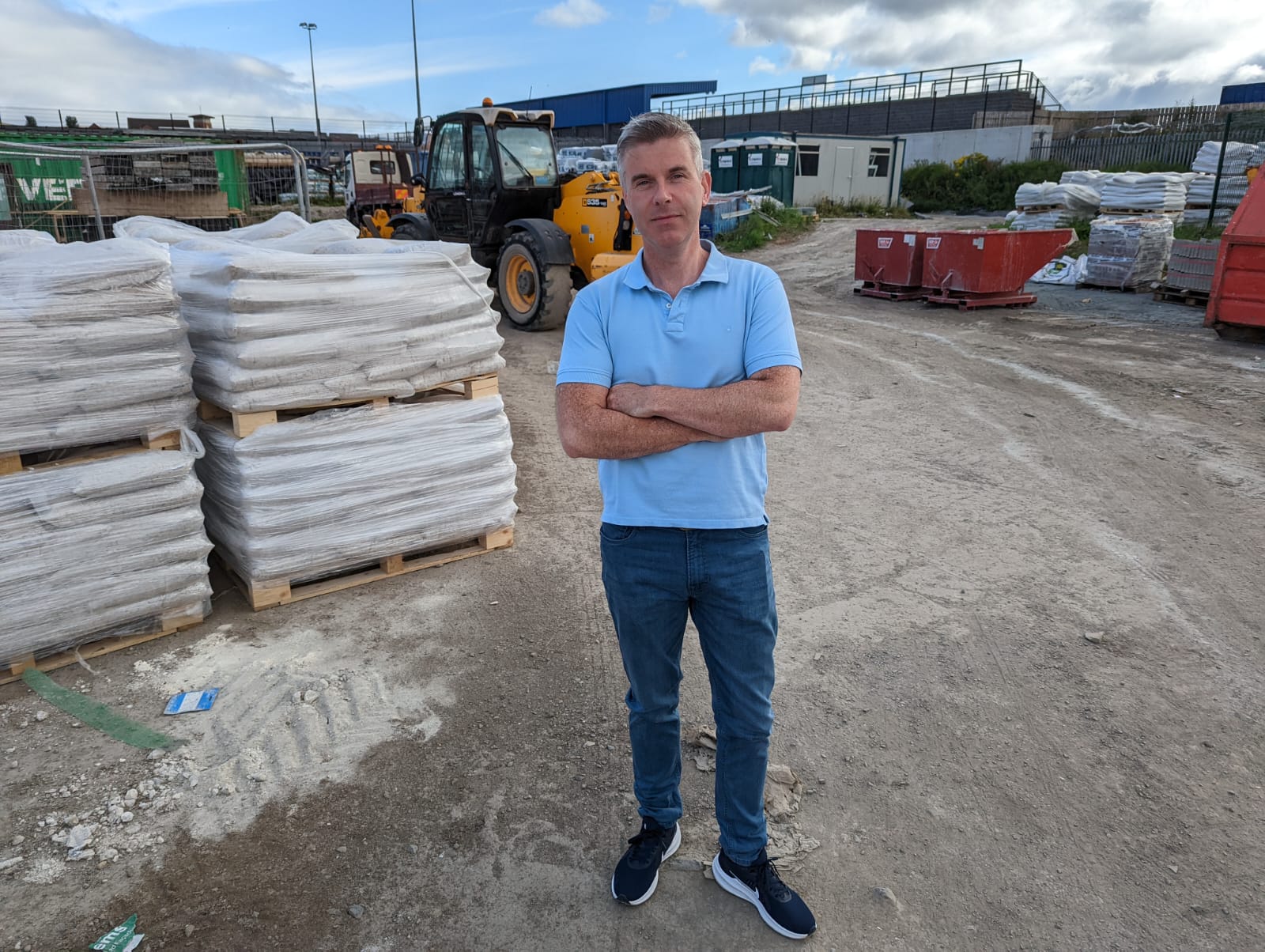 Cllr Steven Corr has condemned those responsible for stealing from the site on the Whiterock Road