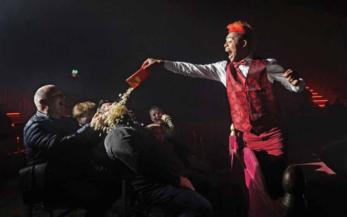 CLOWNING: Niall Carson's photograph of Walison the Clown which won first prize in 'Arts and Entertainment' category.