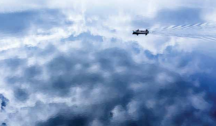 FISHING: James Crombie's prize winning photograph of fishermen on Lough Corrib in Co. Galway