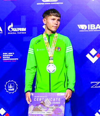 Dylan Eagleson claimed silver in May’s European Championships