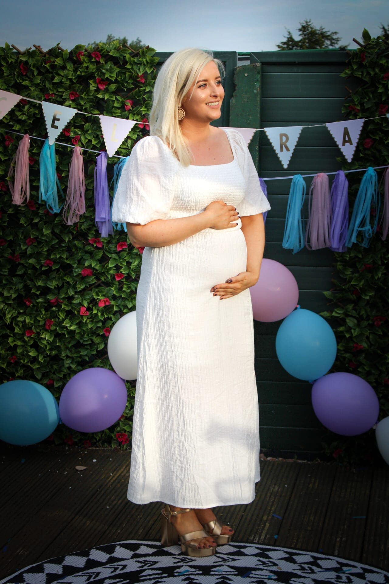 SPECIAL MOMENT: Órlaithí Flynn celebrating her pregnancy news
