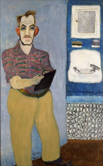 INSPIRATIONAL: A self-portrait of Milton Avery at the Royal Academy in London