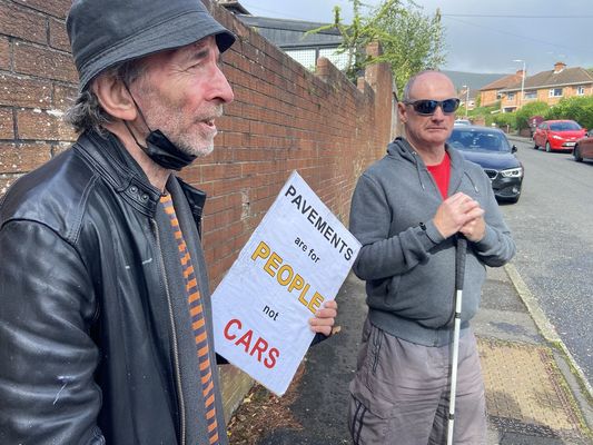 Disabled campaigners plan to put brakes on motorists parking on kerbs
