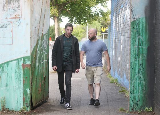 Child seen brandishing machete during Lanark Way fight