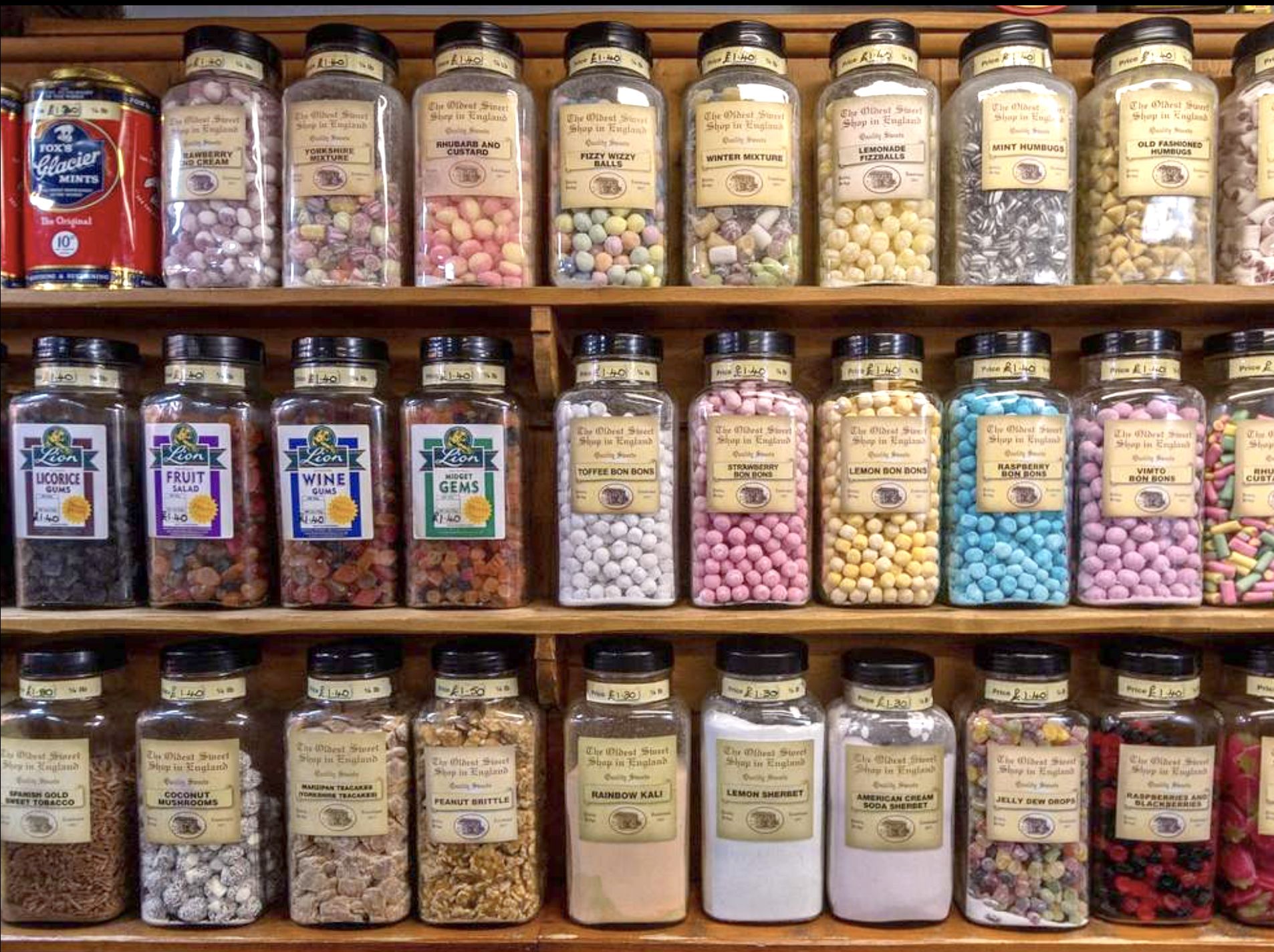 NOSTALGIA: The sweetie shop jars of yesteryear