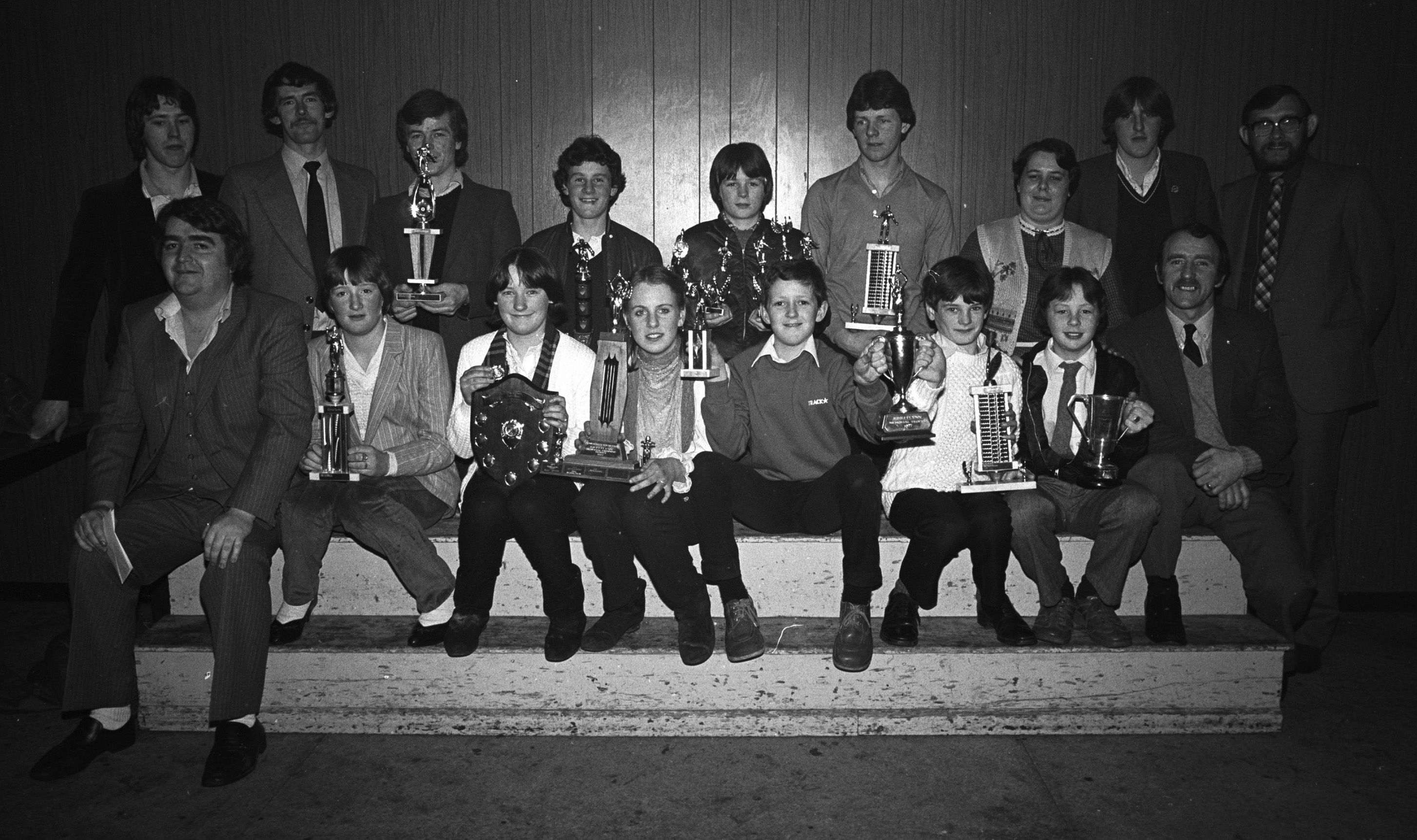 THE WAY WE WERE: St Michael\'s Youth Club prize night back in 1982 with prizewinners and youth leaders
