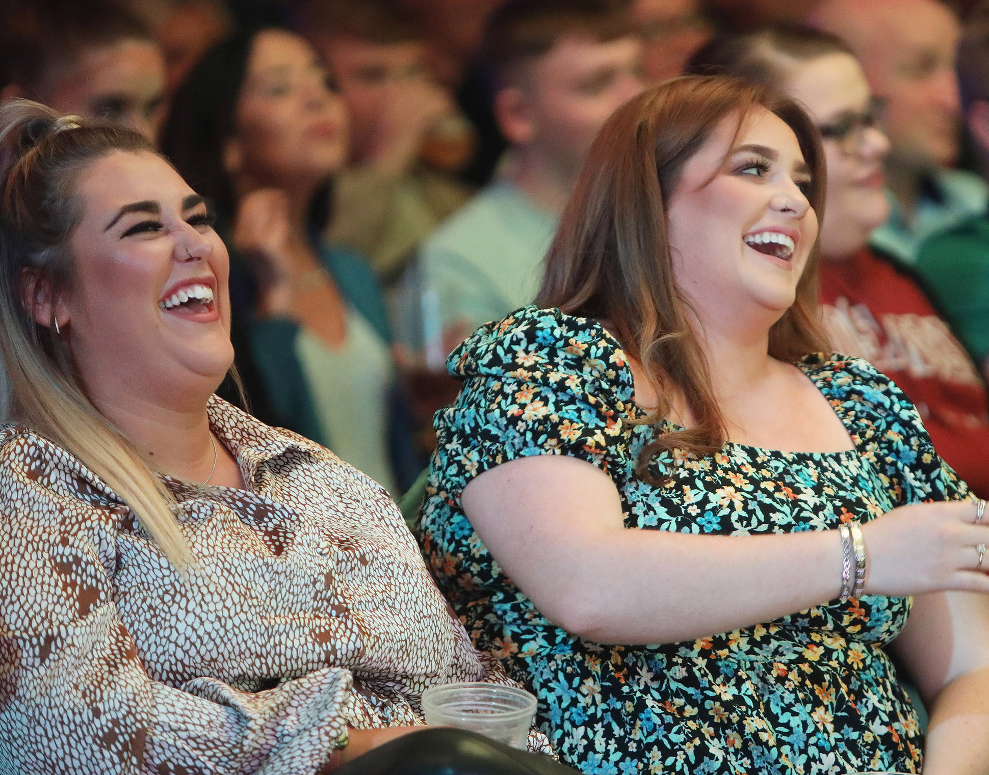 COMEDY NIGHT: Paddy McDonnell entertained crowds with two sold out shows in The Devenish Complex 