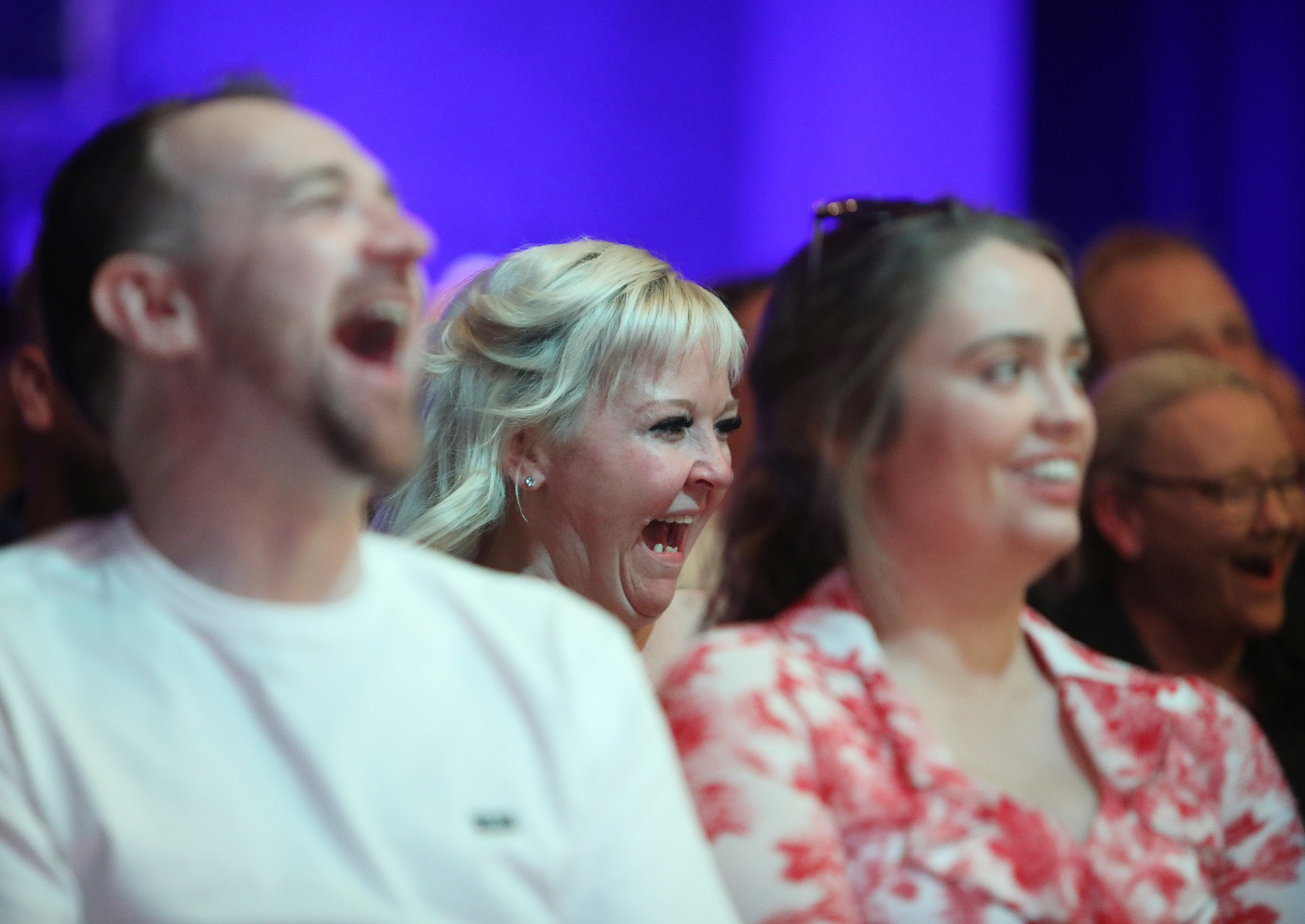 COMEDY NIGHT: Paddy McDonnell entertained crowds with two sold out shows in The Devenish Complex 