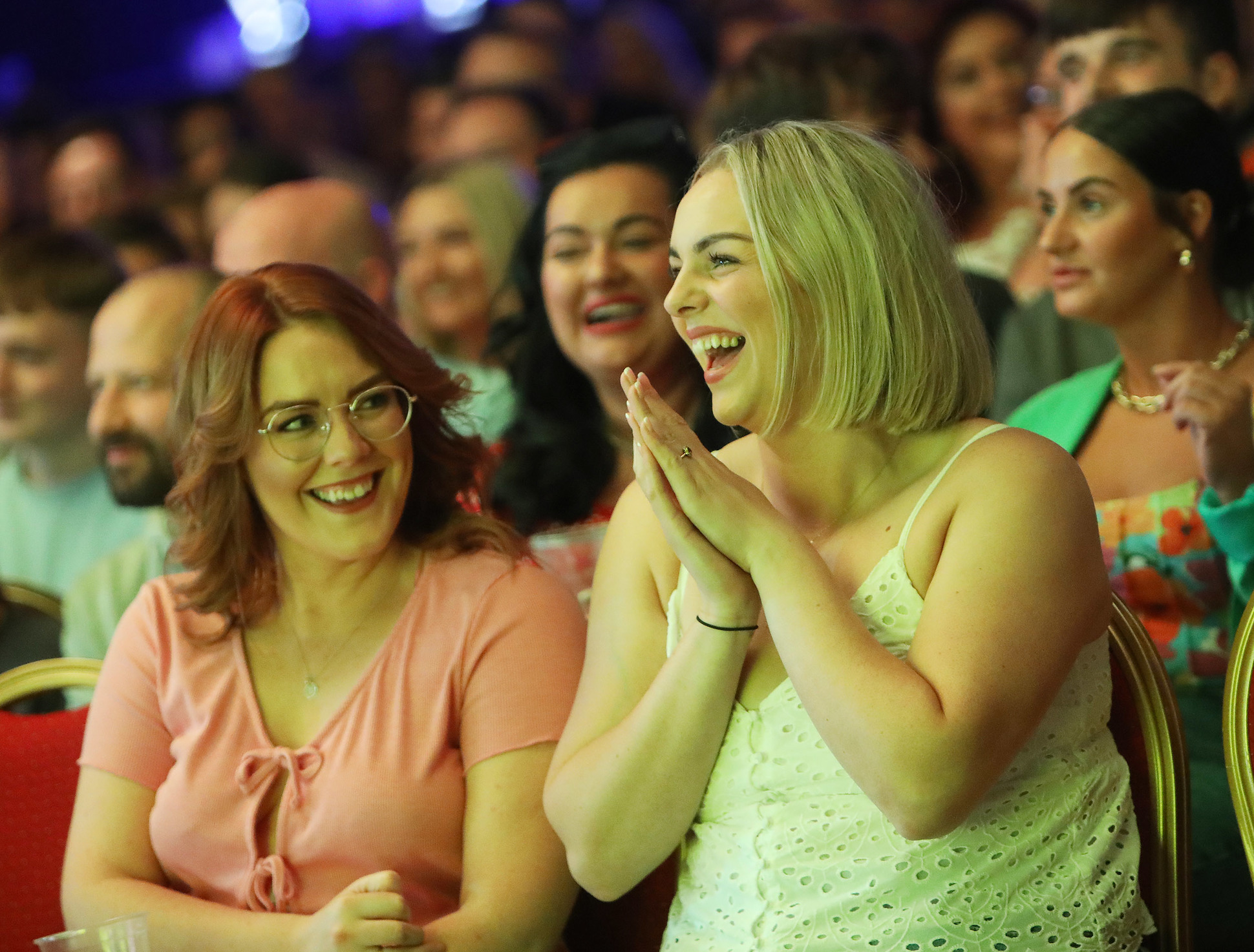 COMEDY NIGHT: Paddy McDonnell entertained crowds with two sold out shows in The Devenish Complex 