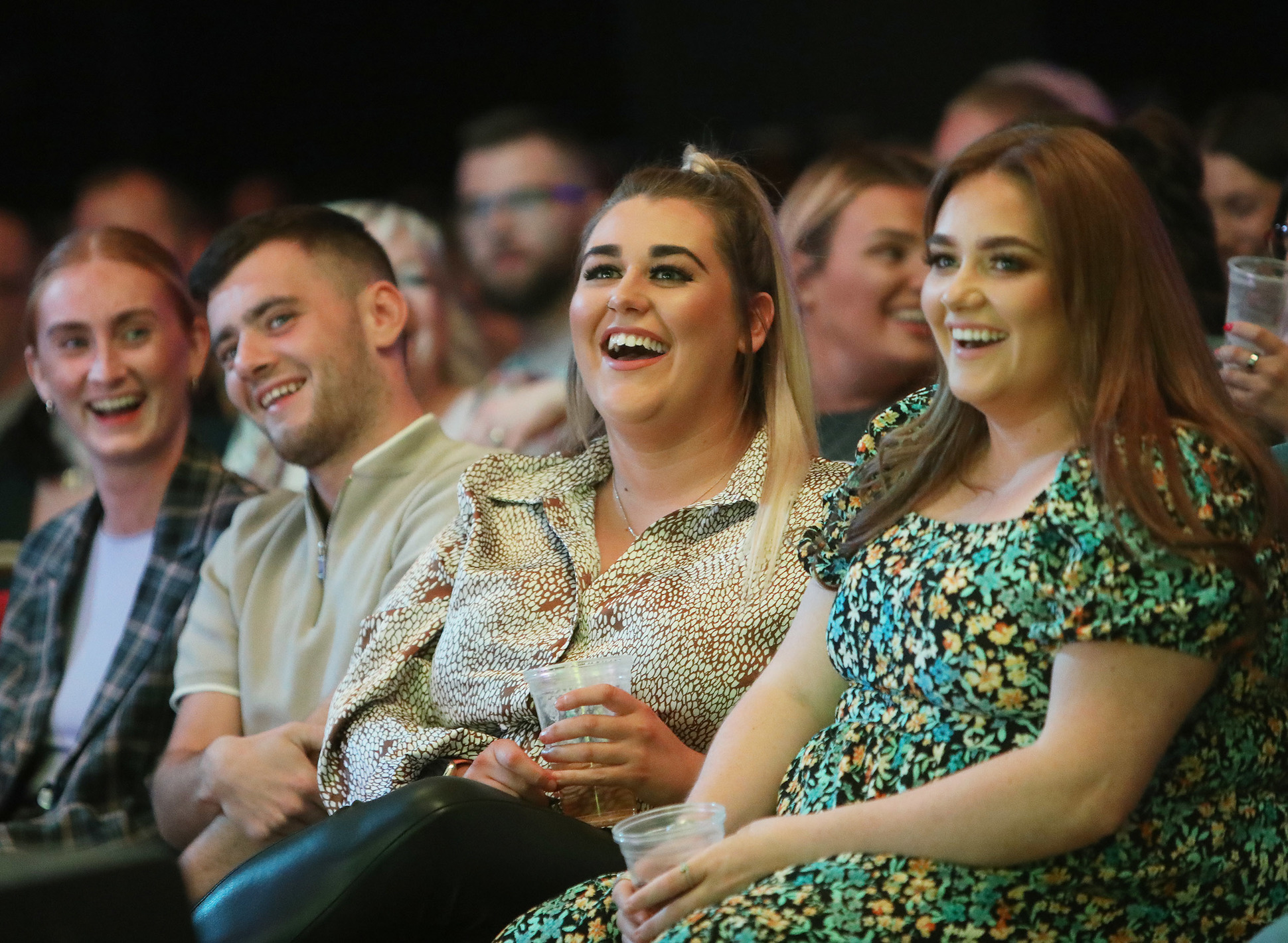 COMEDY NIGHT: Paddy McDonnell entertained crowds with two sold out shows in The Devenish Complex 