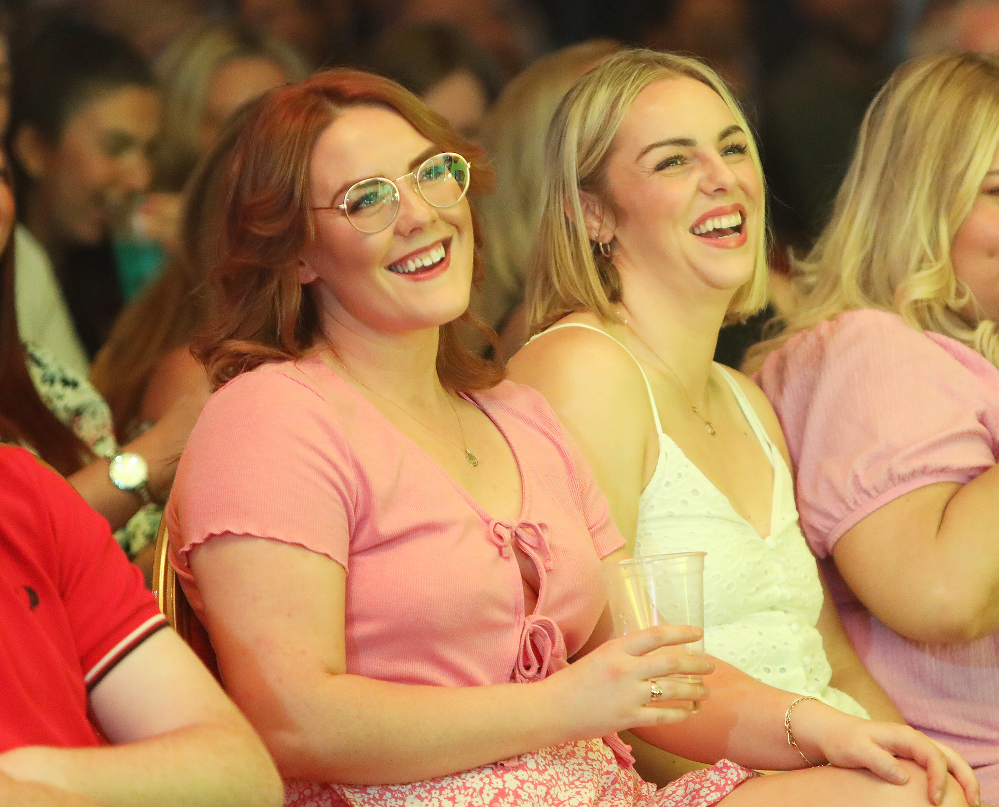 COMEDY NIGHT: Paddy McDonnell entertained crowds with two sold out shows in The Devenish Complex 