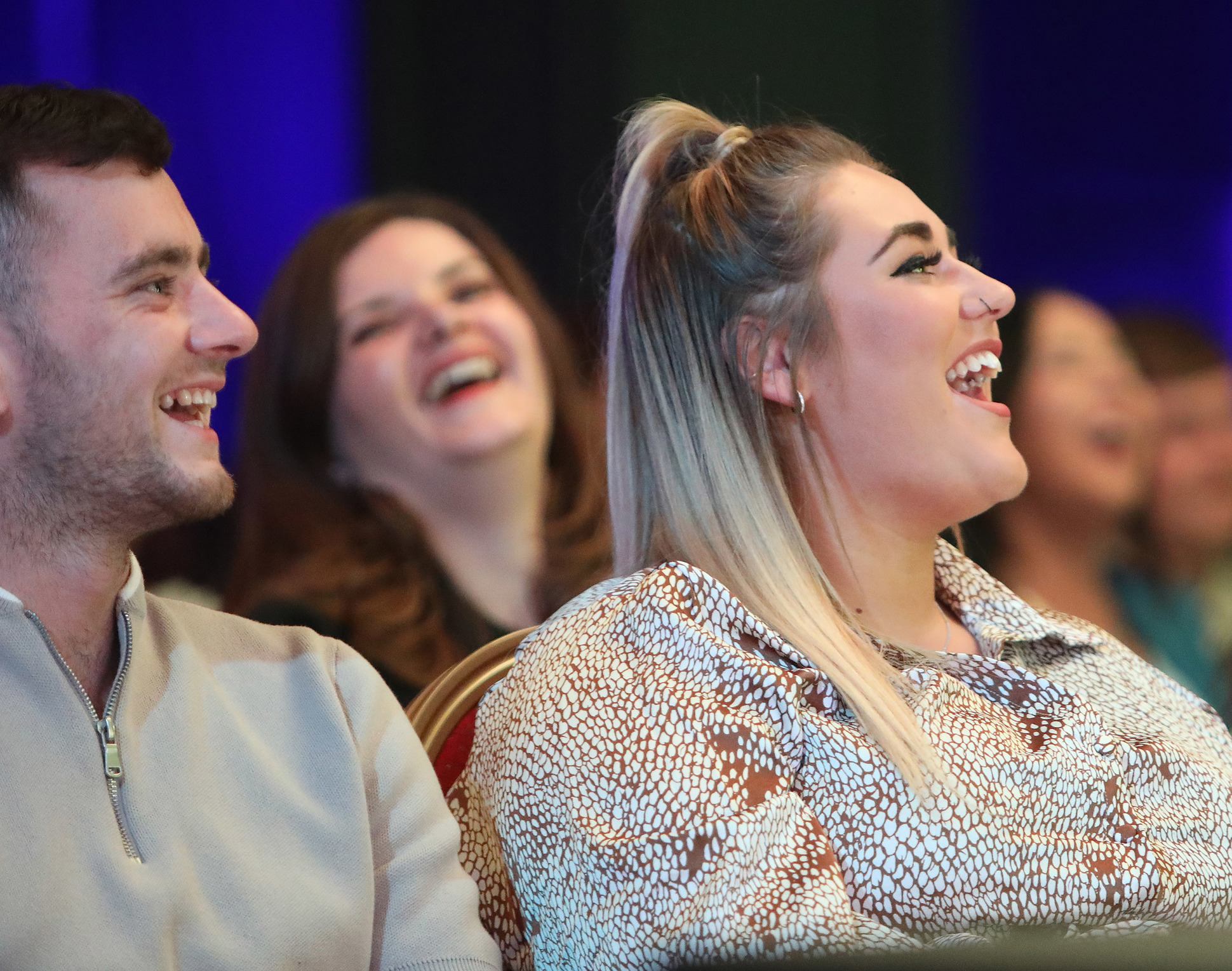 COMEDY NIGHT: Paddy McDonnell entertained crowds with two sold out shows in The Devenish Complex 