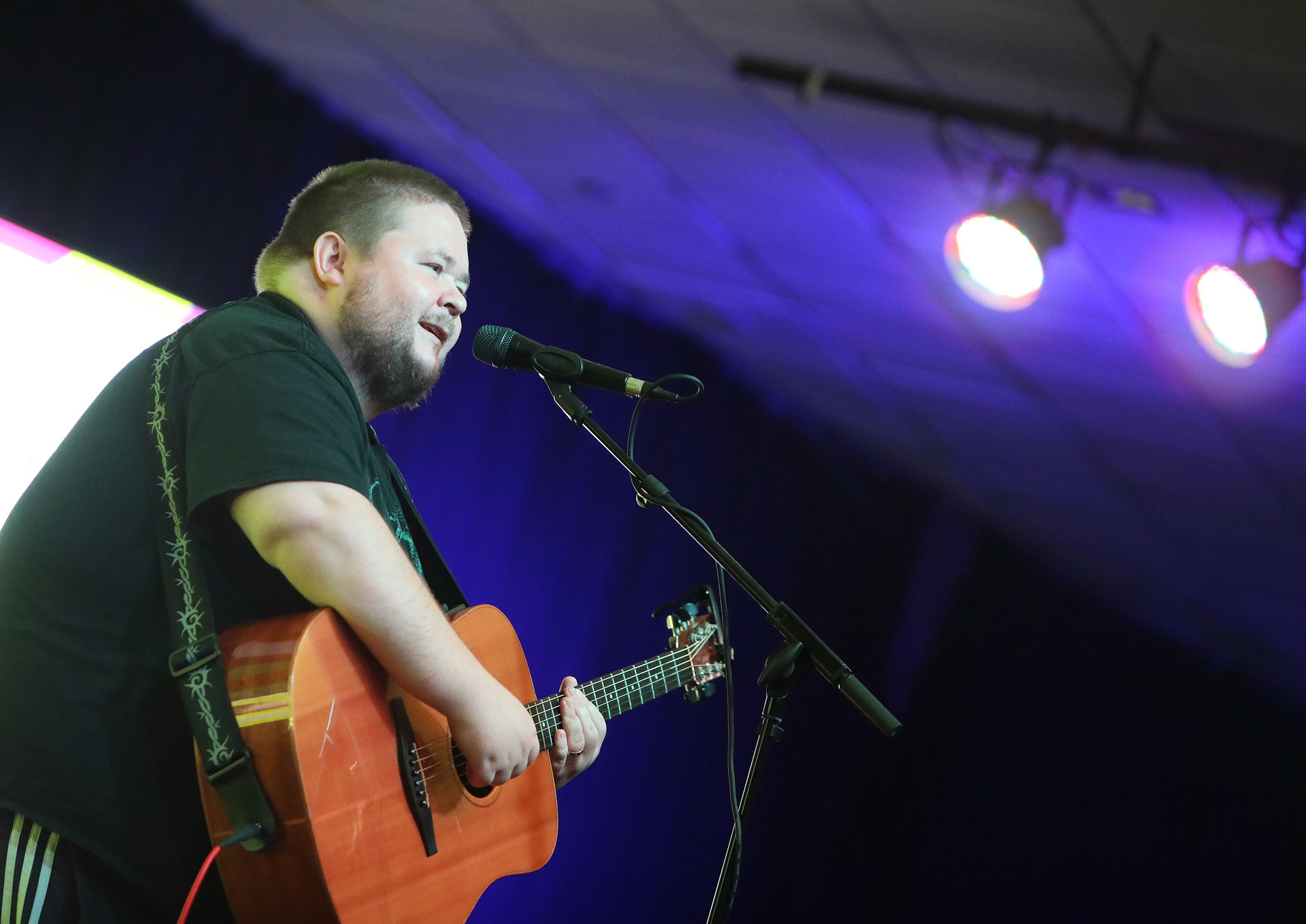 COMEDY NIGHT: Paddy McDonnell entertained crowds with two sold out shows in The Devenish Complex 