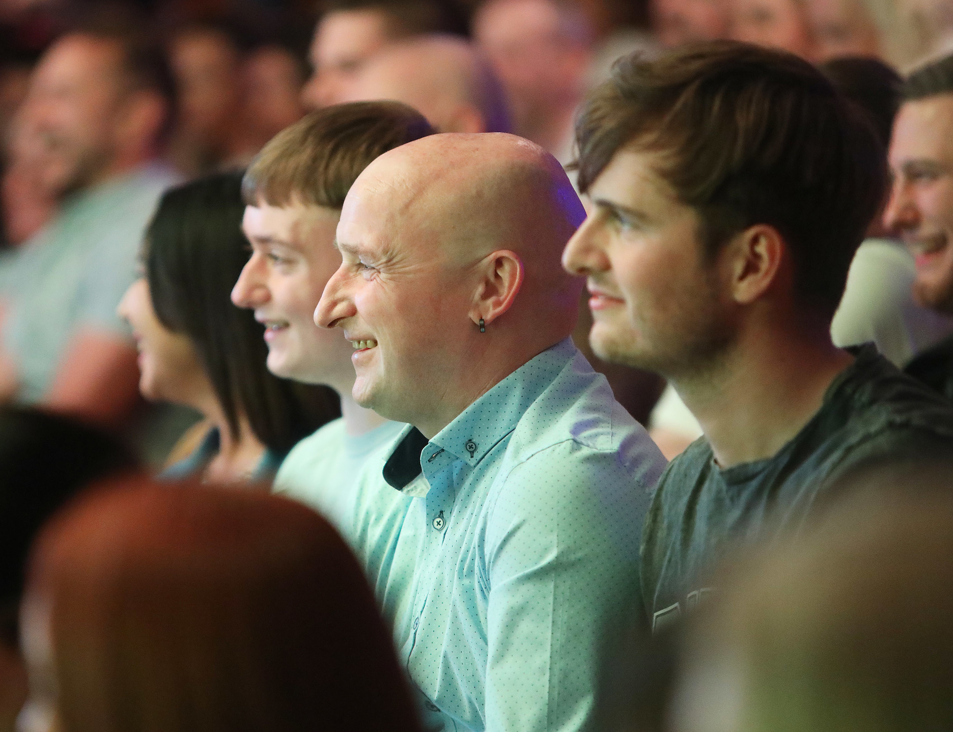 COMEDY NIGHT: Paddy McDonnell entertained crowds with two sold out shows in The Devenish Complex 