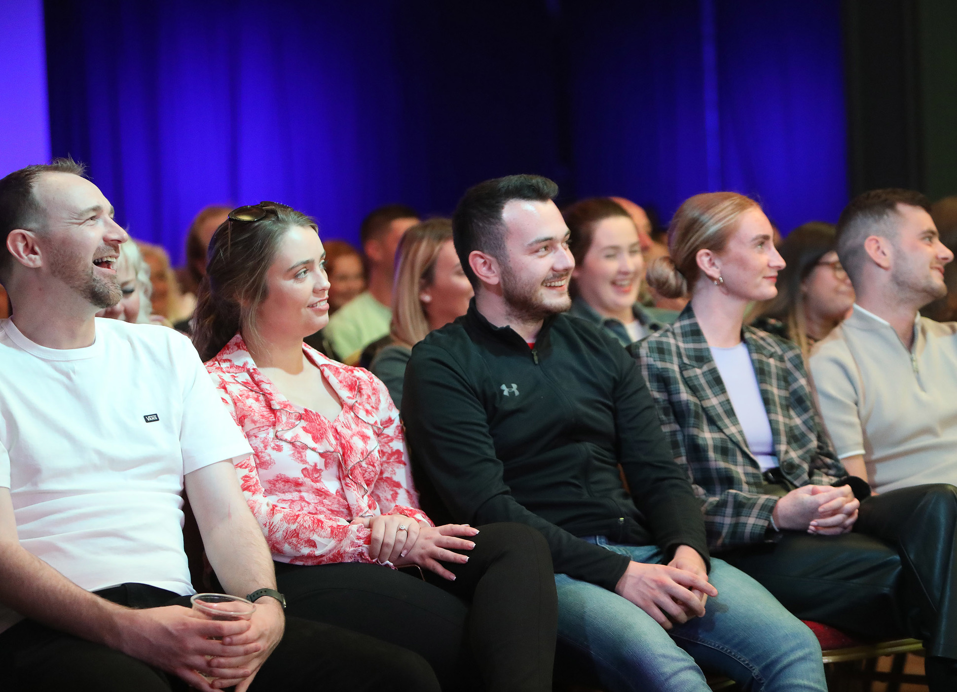 COMEDY NIGHT: Paddy McDonnell entertained crowds with two sold out shows in The Devenish Complex 