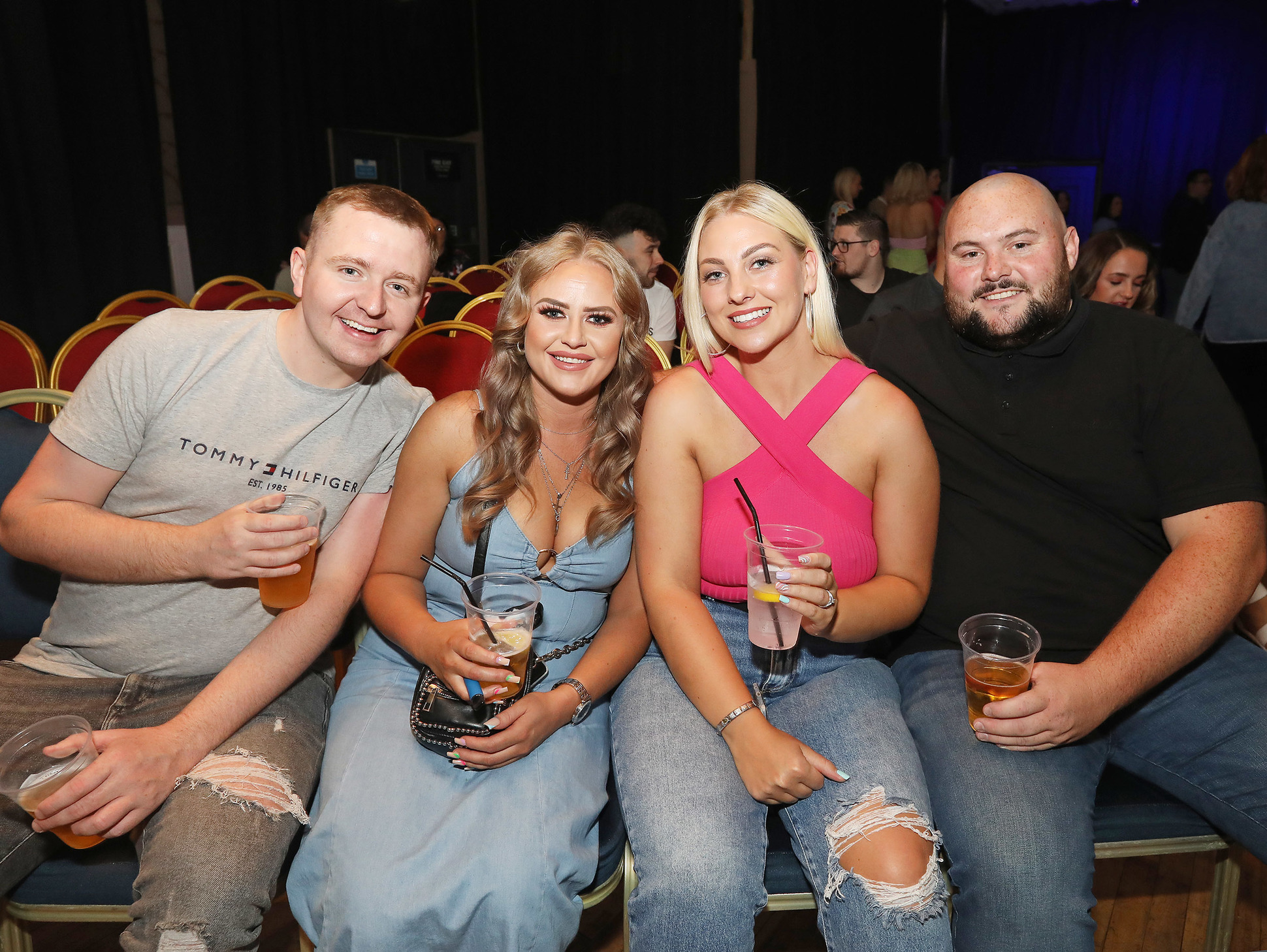 COMEDY NIGHT: Paddy McDonnell entertained crowds with two sold out shows in The Devenish Complex 