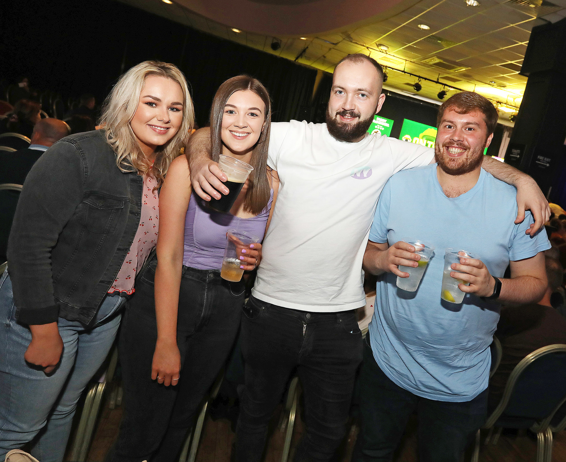 COMEDY NIGHT: Paddy McDonnell entertained crowds with two sold out shows in The Devenish Complex 