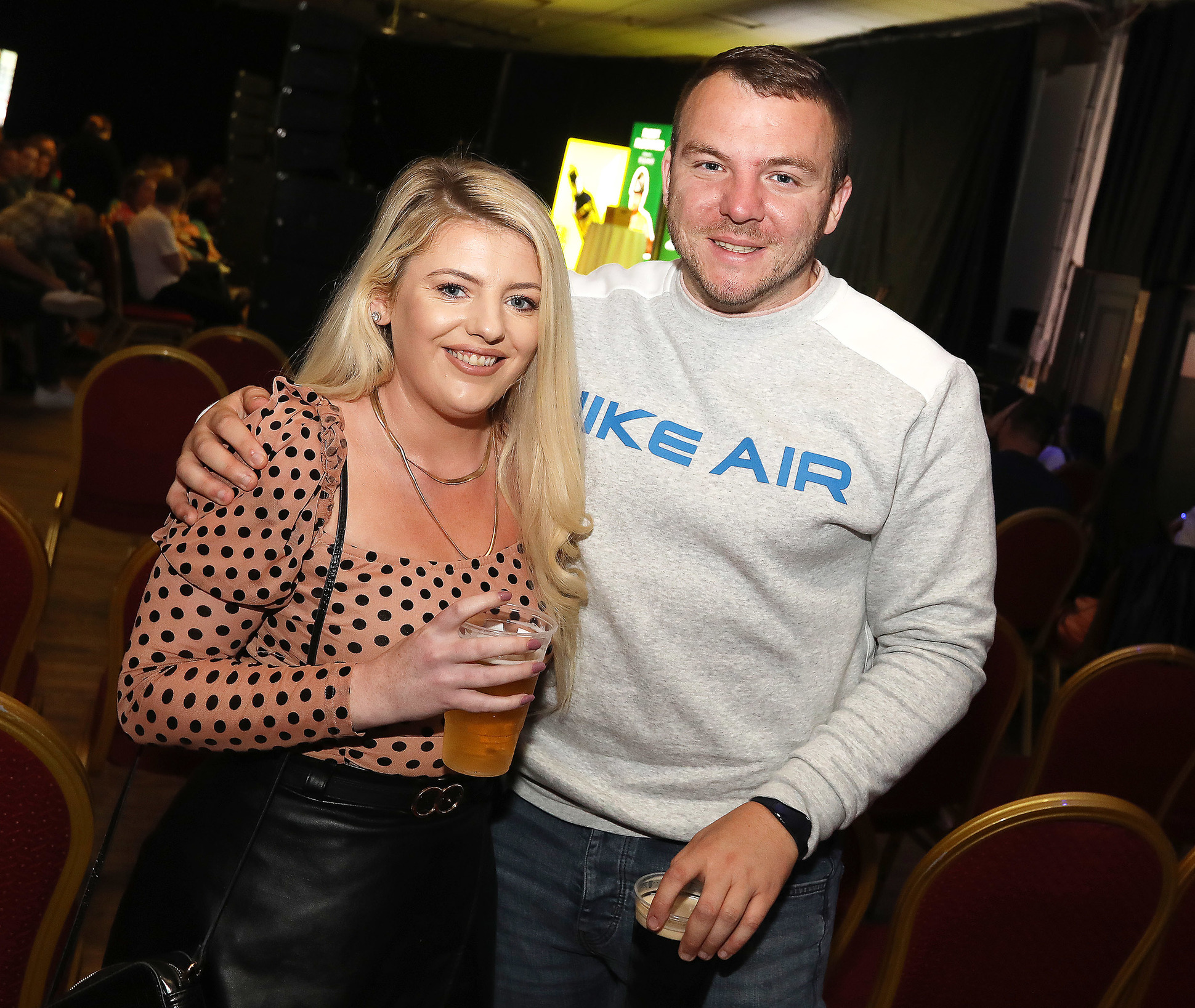 COMEDY NIGHT: Paddy McDonnell entertained crowds with two sold out shows in The Devenish Complex 