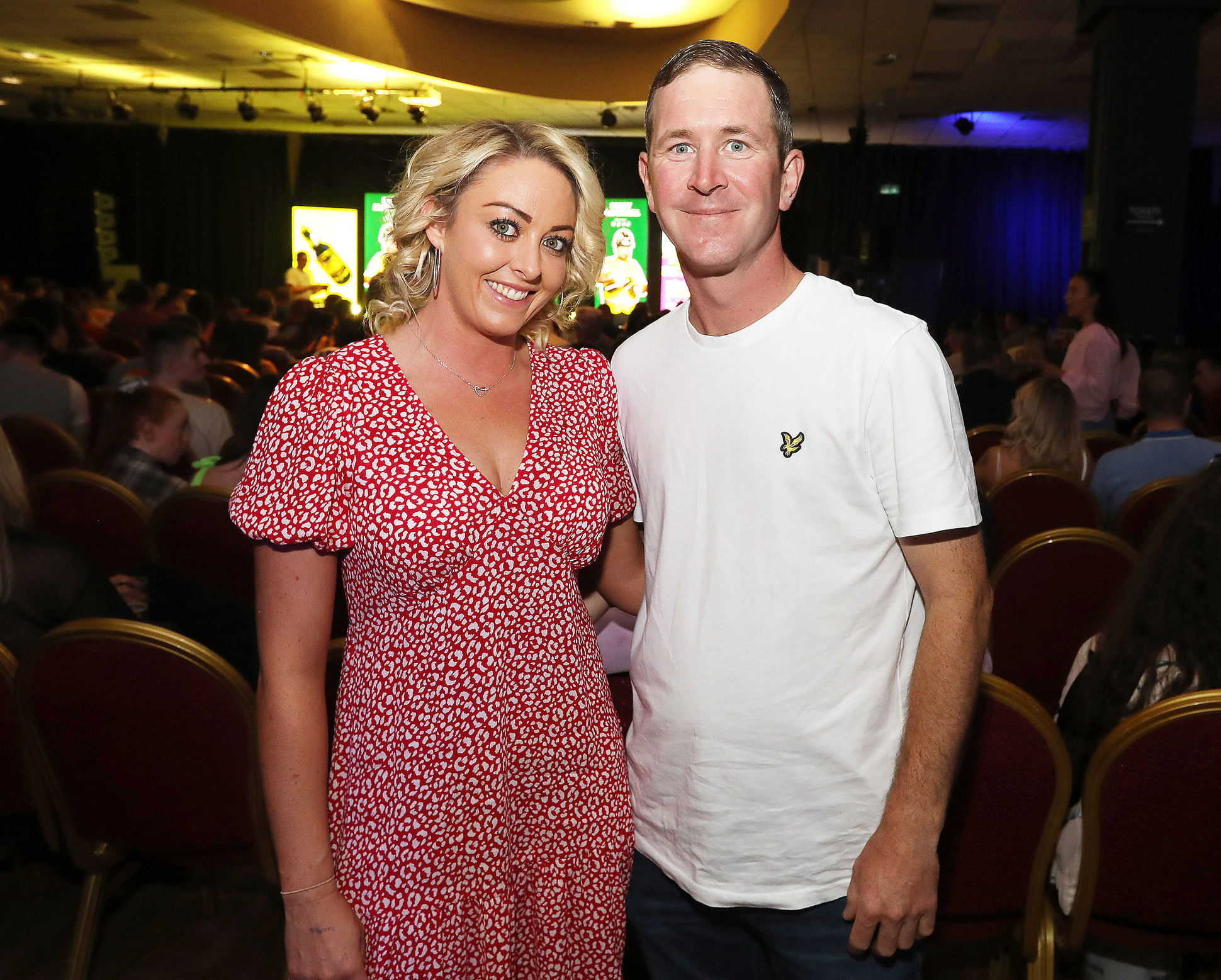 COMEDY NIGHT: Paddy McDonnell entertained crowds with two sold out shows in The Devenish Complex 