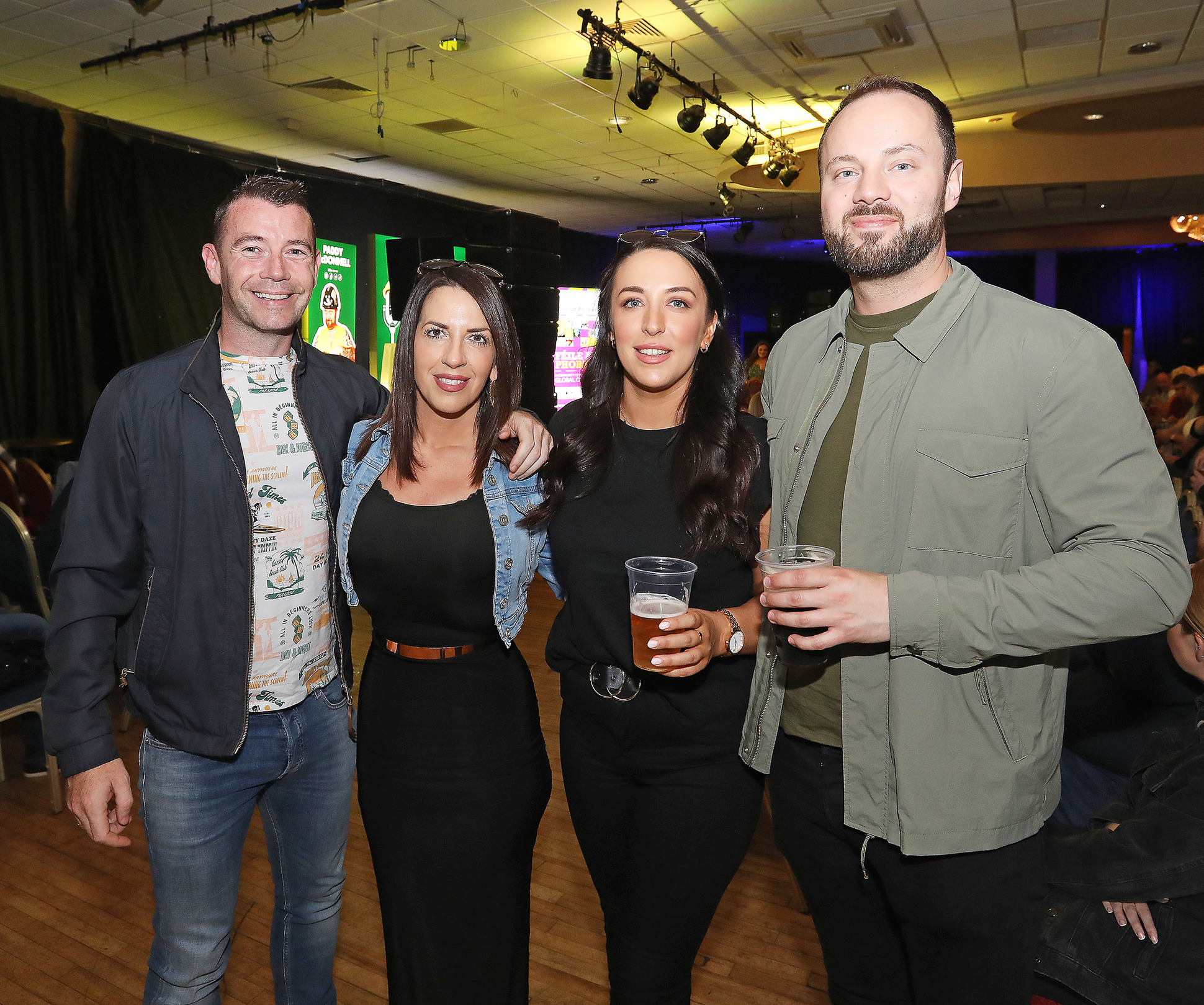 COMEDY NIGHT: Paddy McDonnell entertained crowds with two sold out shows in The Devenish Complex 