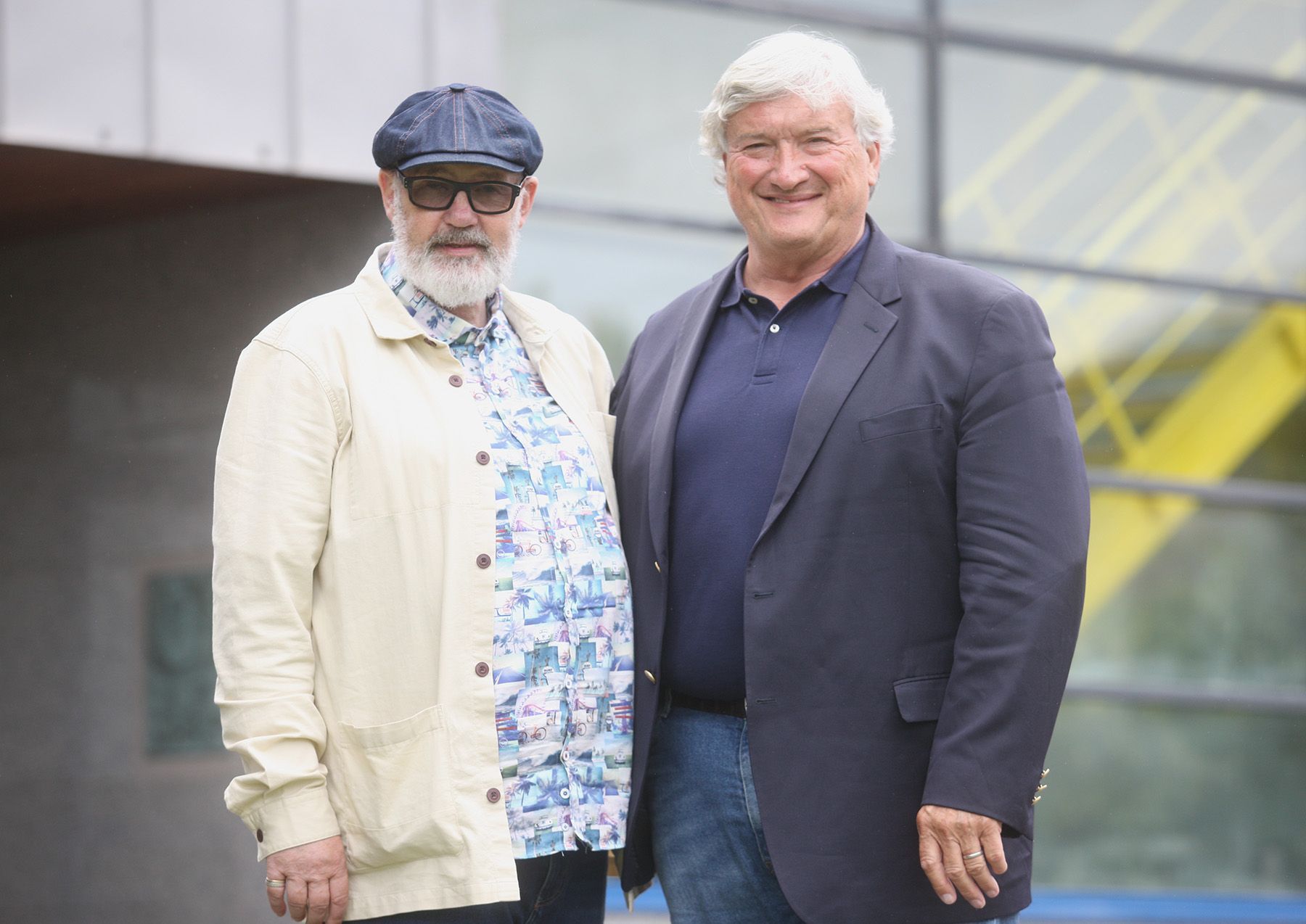 COMPASSIONATE COMRADES: Frank Liddy and Prof. Jim Doty
