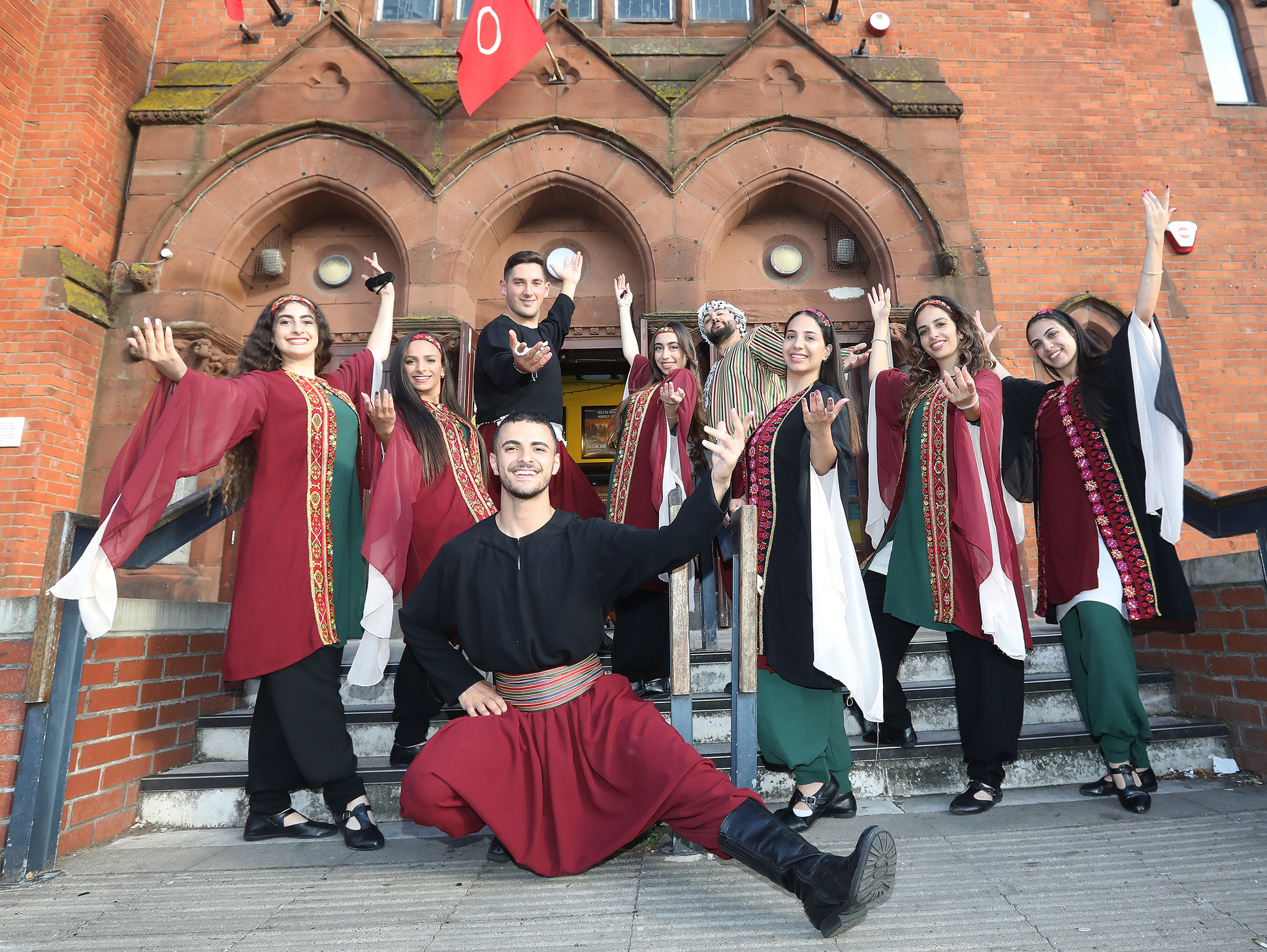 DANCE: Palestinian dancers performed in Cultúrlann McAdam Ó Fiaich as part of this year's Féile