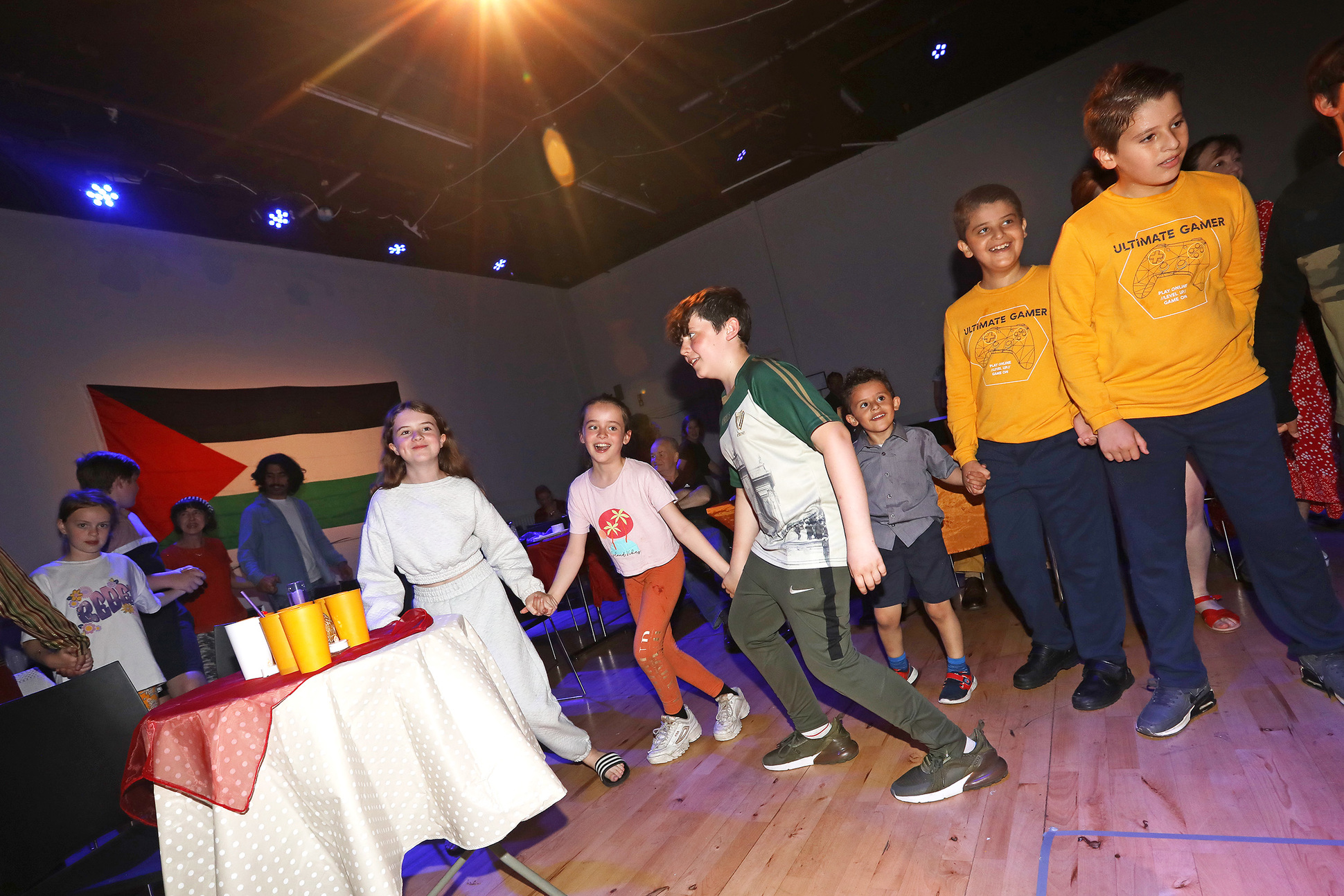 DANCE: Palestinian dancers performed in Cultúrlann McAdam Ó Fiaich as part of this year's Féile