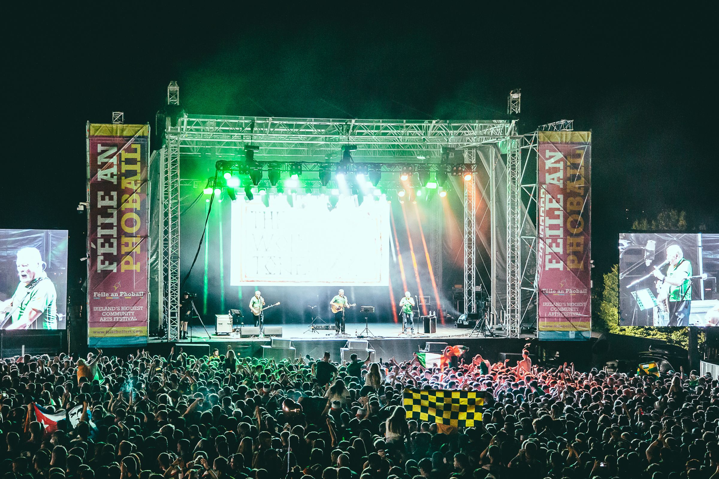 FESTIVAL FINALE: The single song in the Wolfe Tones set that so thrills the sensationalists is a grain of sand on the summer beach that Féile has created in West Belfast