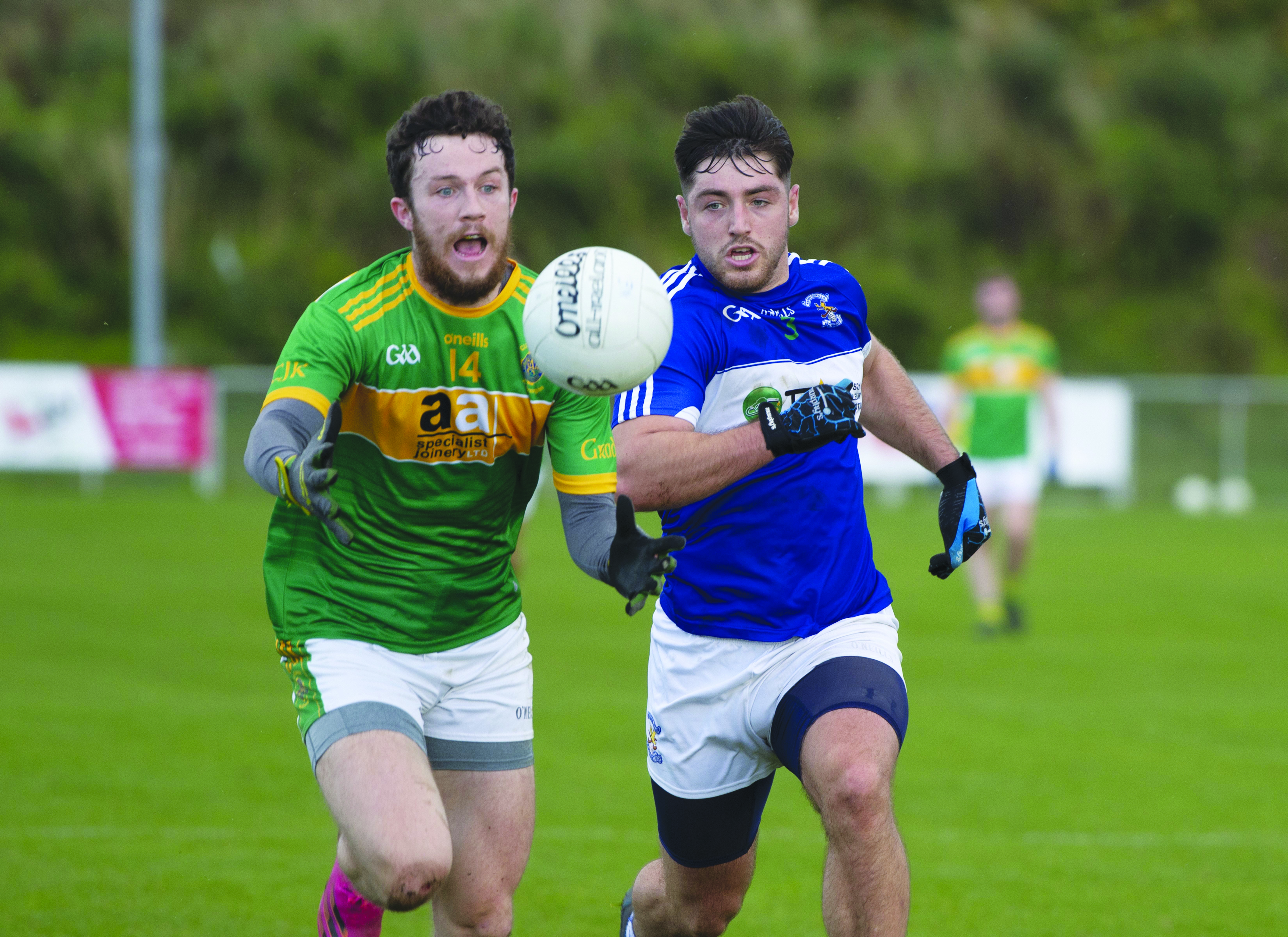 St John’s and Creggan will battle it out at Corrigan Park on Sunday evening with all to play for in terms of progression or elimination from the Senior Football Championship
