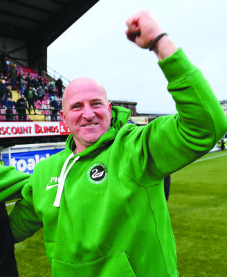 Soccer: Newington boss Hamilton enjoying life in the Championship