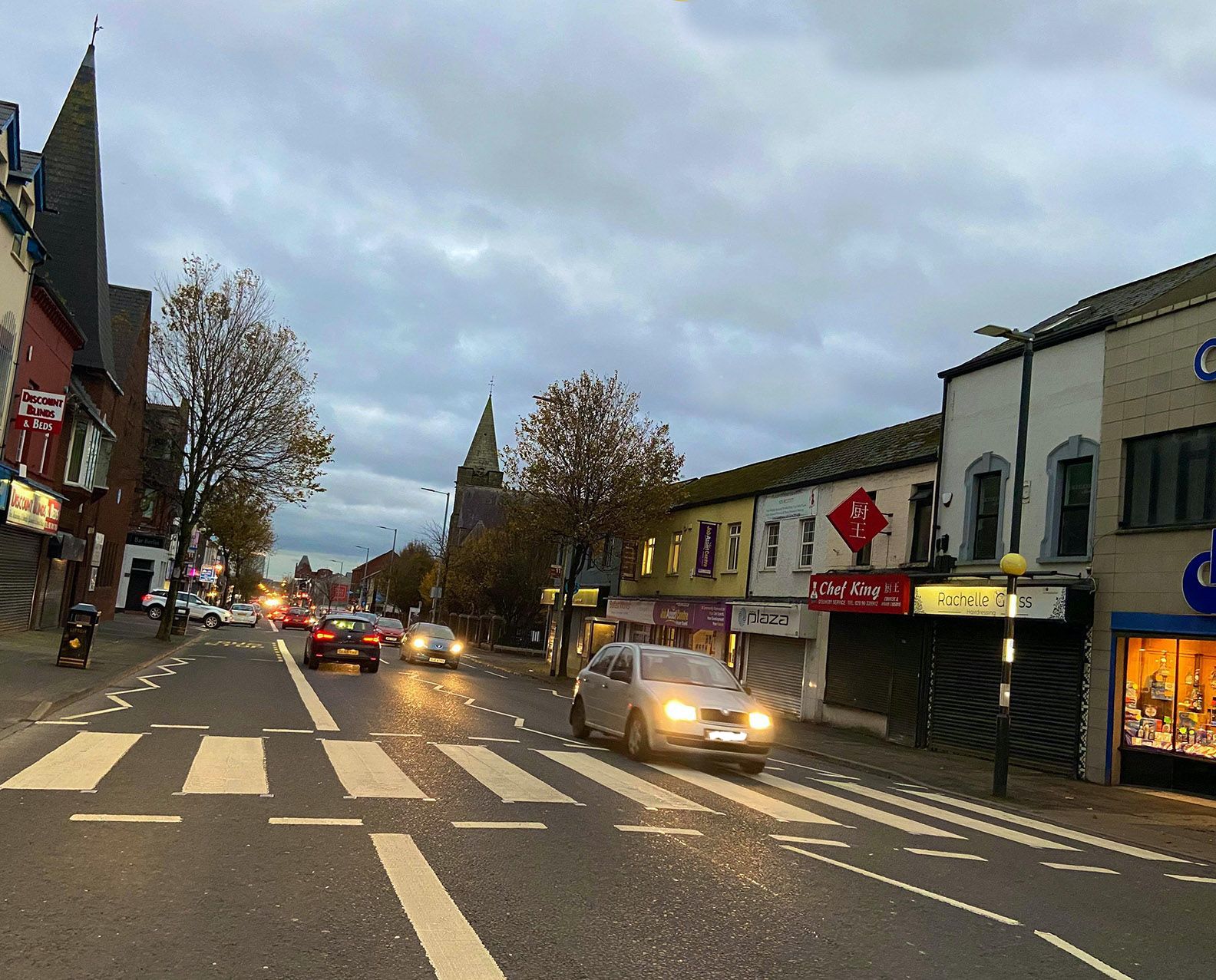 INVESTIGATION: The incident occurred on the Shankill Road on Wednesday