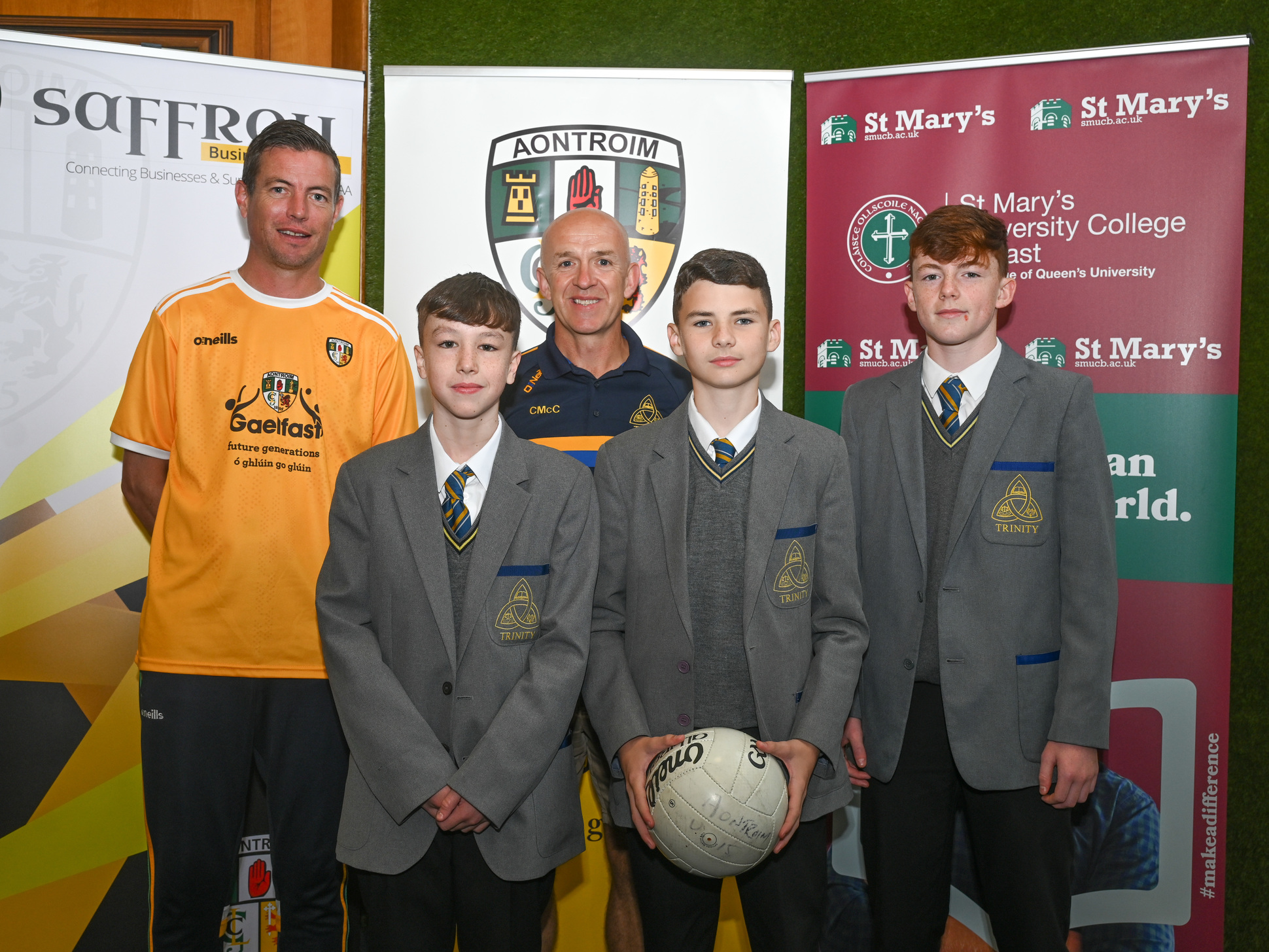 Gallery Antrim Cup launched at St Mary's University College
