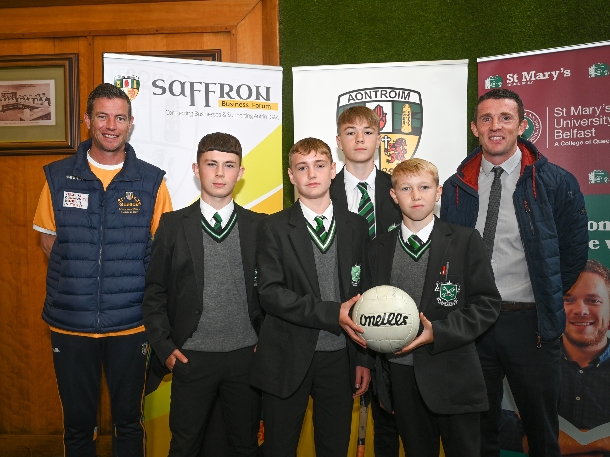 Gallery Antrim Cup launched at St Mary's University College
