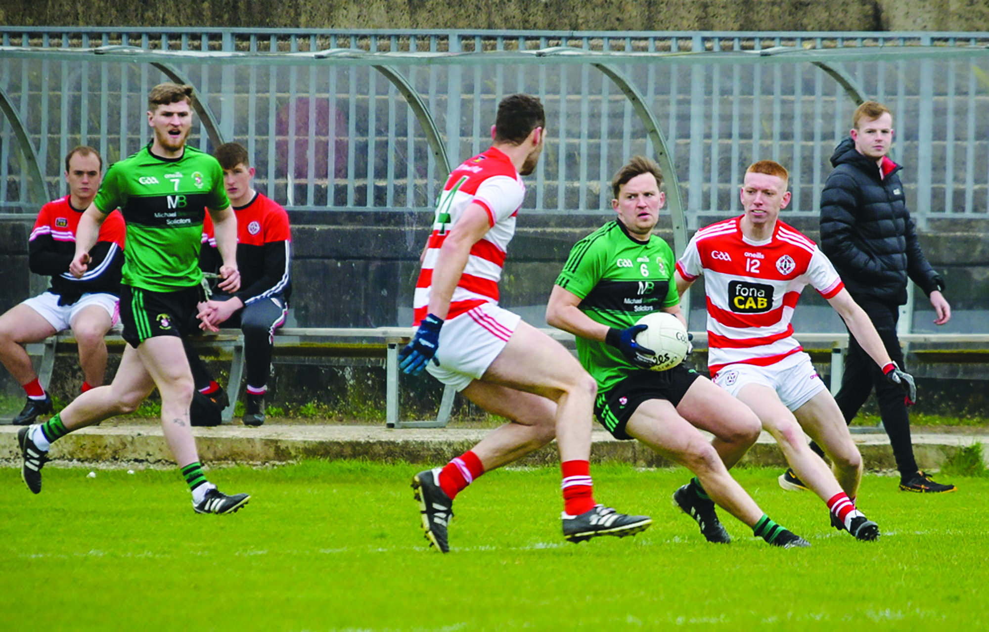 St Paul’s won the meeting with Sarsfield’s at the Bear Pit in the league