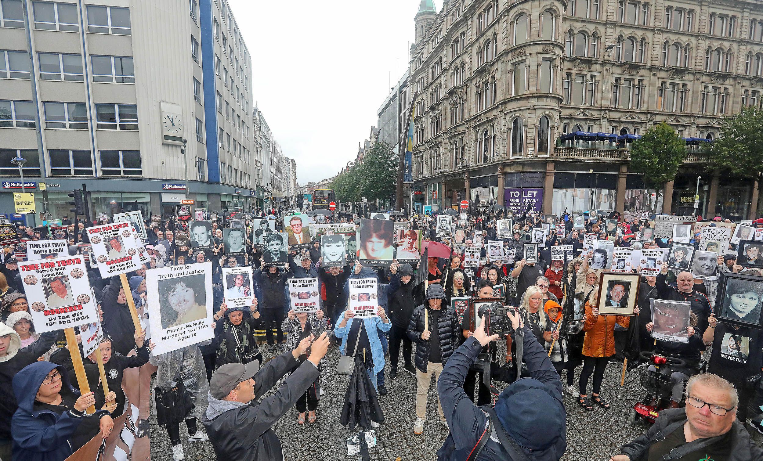 RALLY: Hundreds gather to protest British Government\'s Bill of Shame