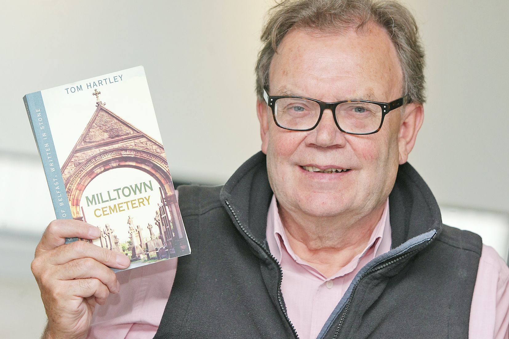 READ ALL ABOUT IT: Tom Hartley\'s three books on Belfast graveyards are available for purchase